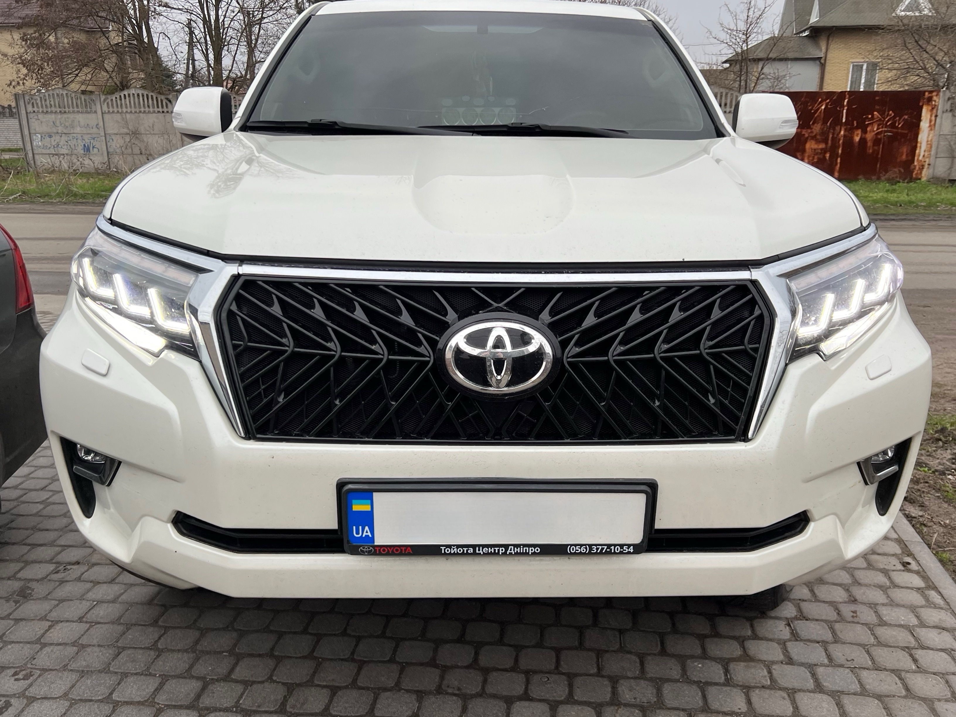 Решітка з віями TRD для Toyota Land Cruiser Prado 150 2018-2023 5
