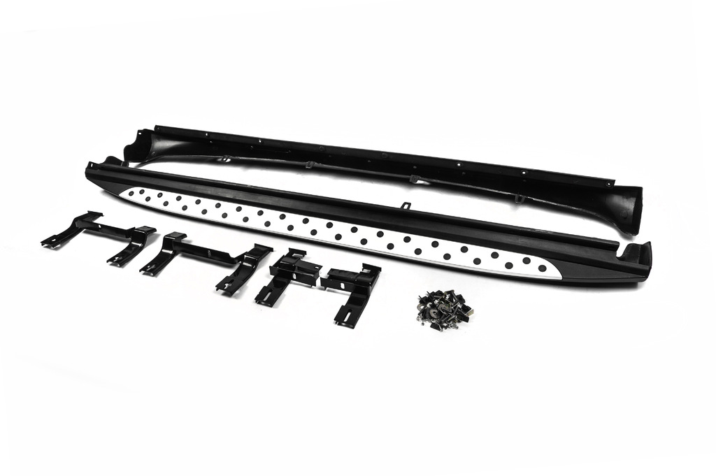 Бокові пороги OEM V1 (2 шт, алюміній) 2
