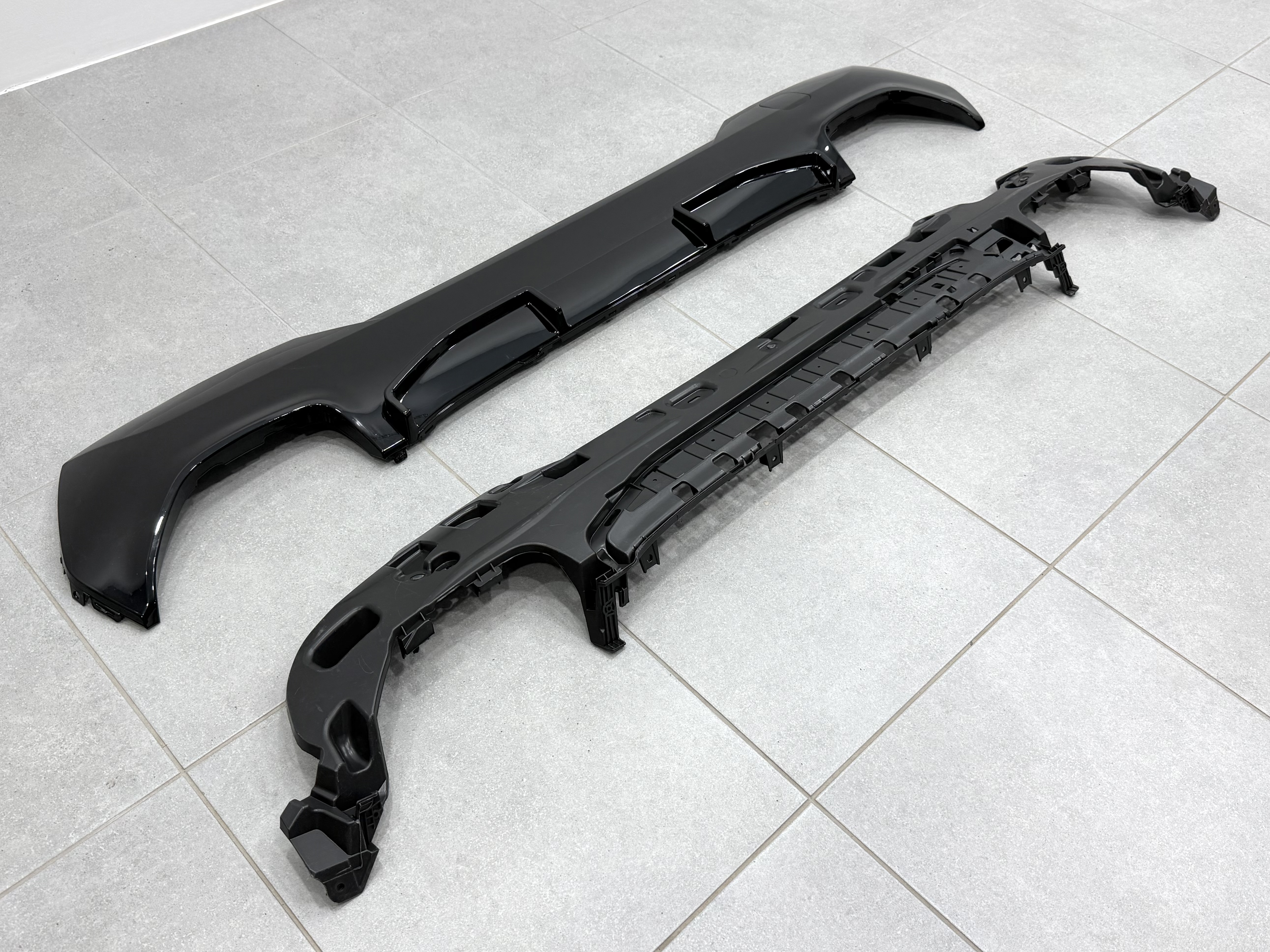 Дифузор накладка заднього бампера M-Performance 440i BMW 4 series G22 2020- 3