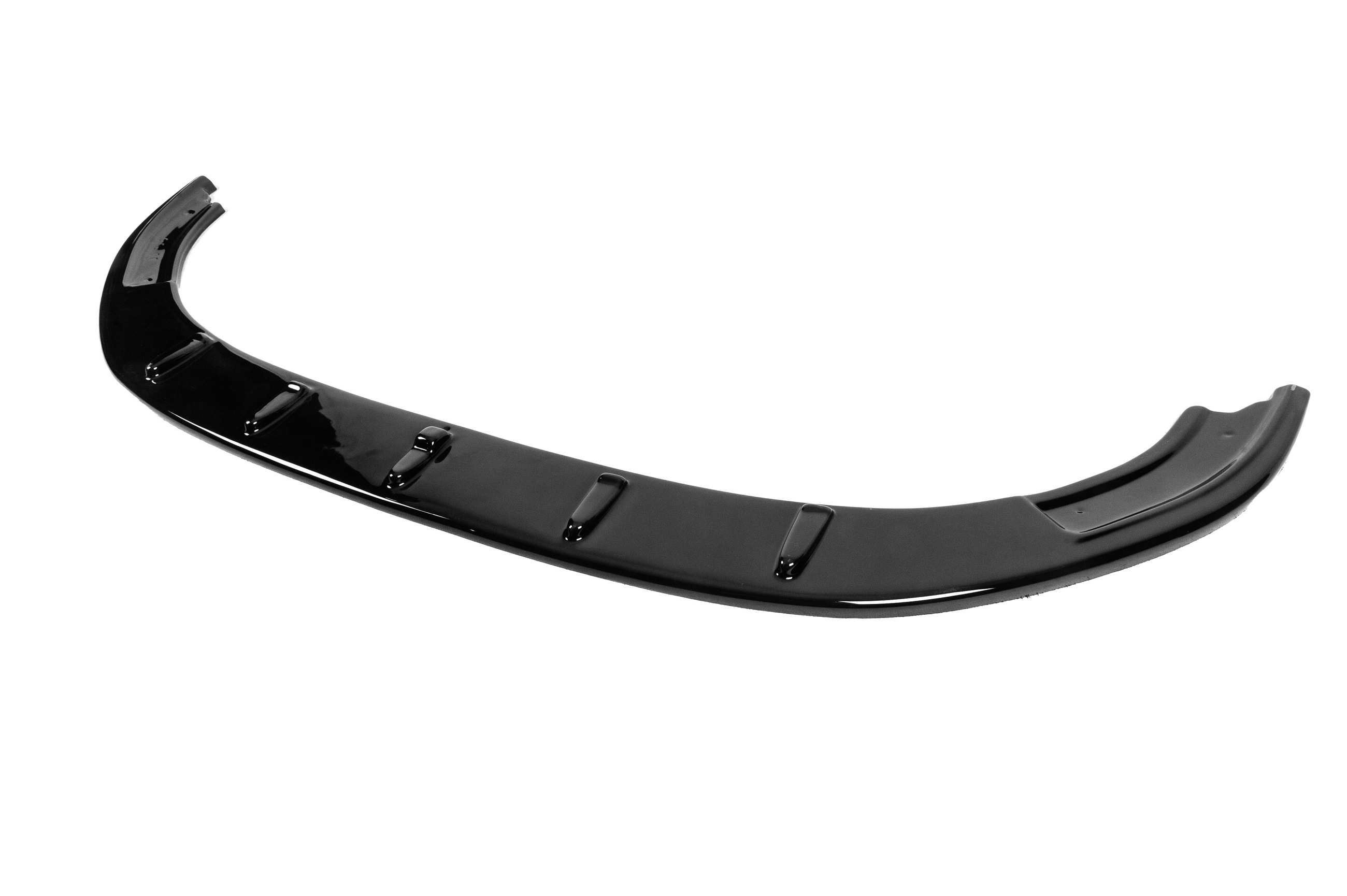 Передня Lip накладка V-2 (для GTI, чорний глянець) 5