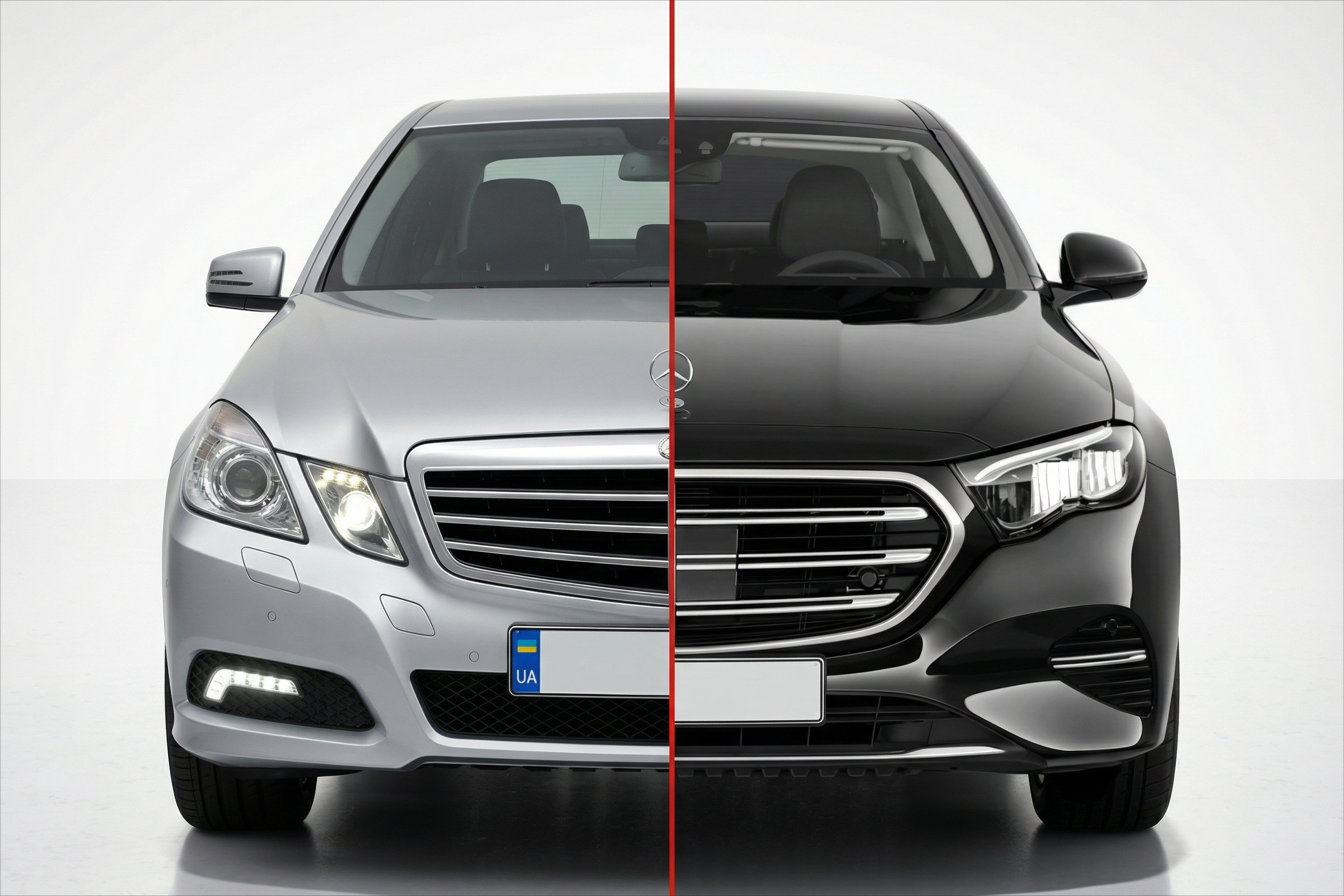 Комплект рестайлінгу в W214 Exclusive