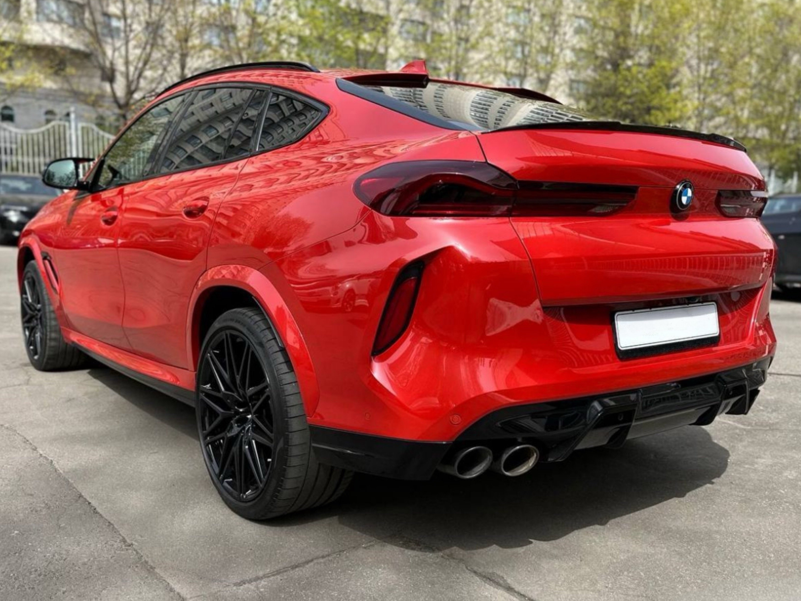 Бампер задній BMW X6M F96 / X6 G06 2018- 2