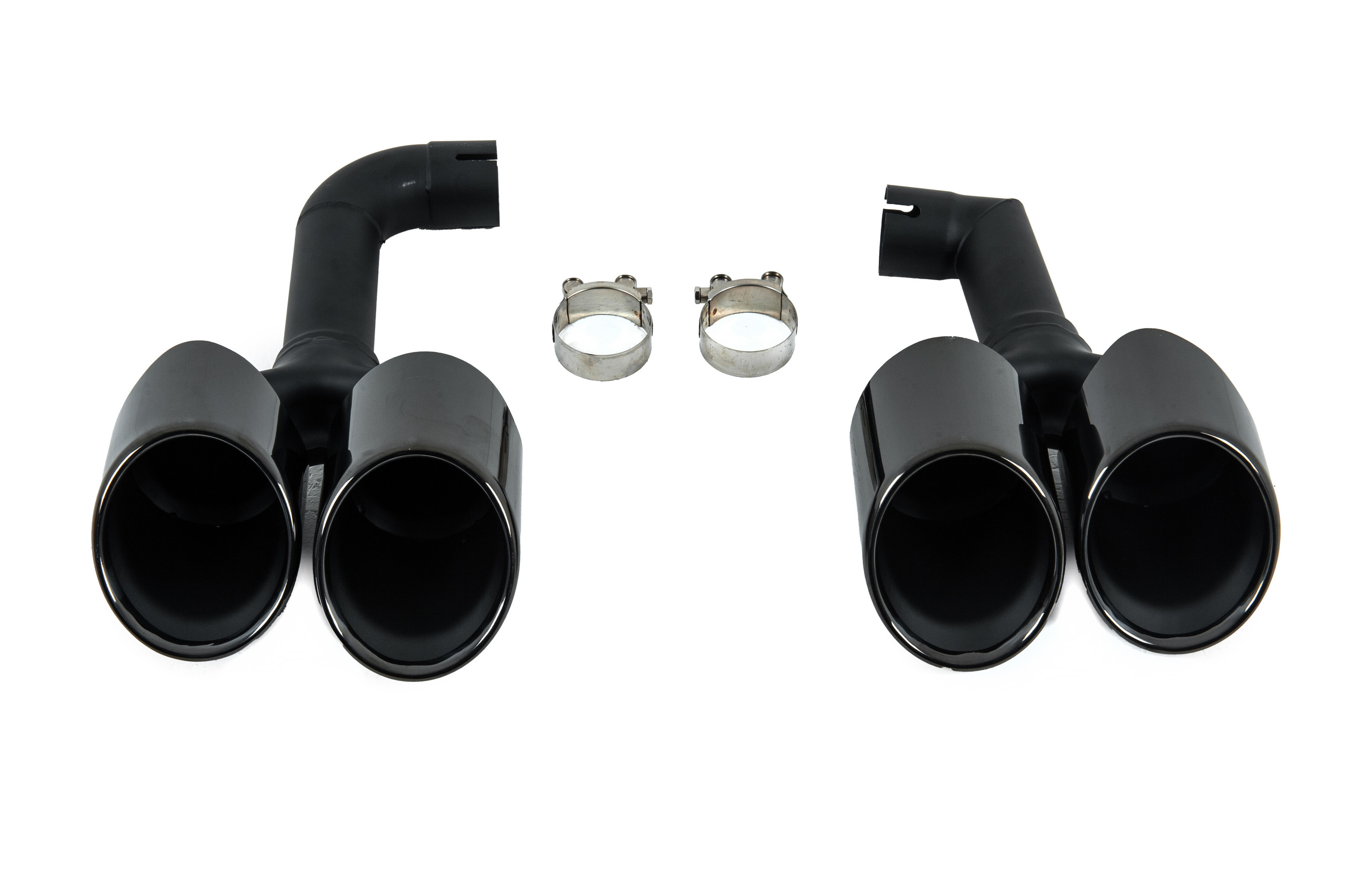 Насадки на глушники Black в стилі X3M F97 (V2) 6