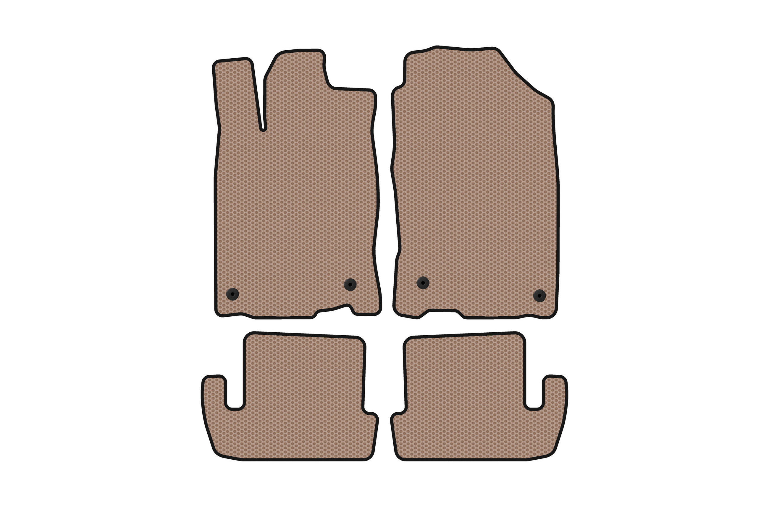 Гумові килимки Carsuit (Бежевий)