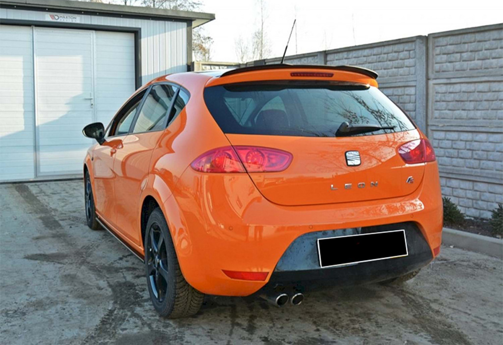 Спойлер V-1 (2009-2012, чорний глянець) 4