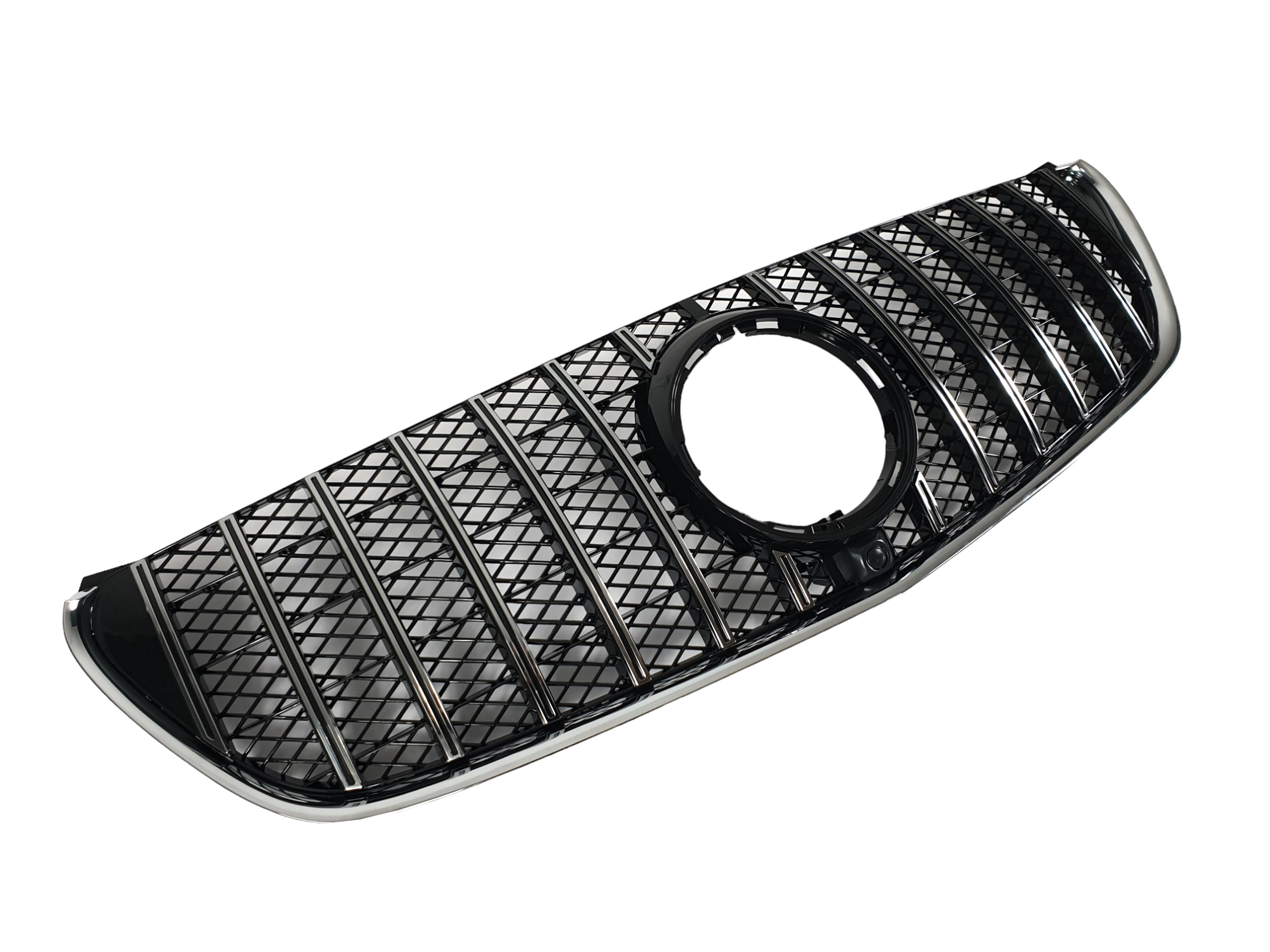 Решітка радіатора Chrome Black V2 (з місцем під камеру) GT на Mercedes-Benz V-Class W447 2014-2019 року 2