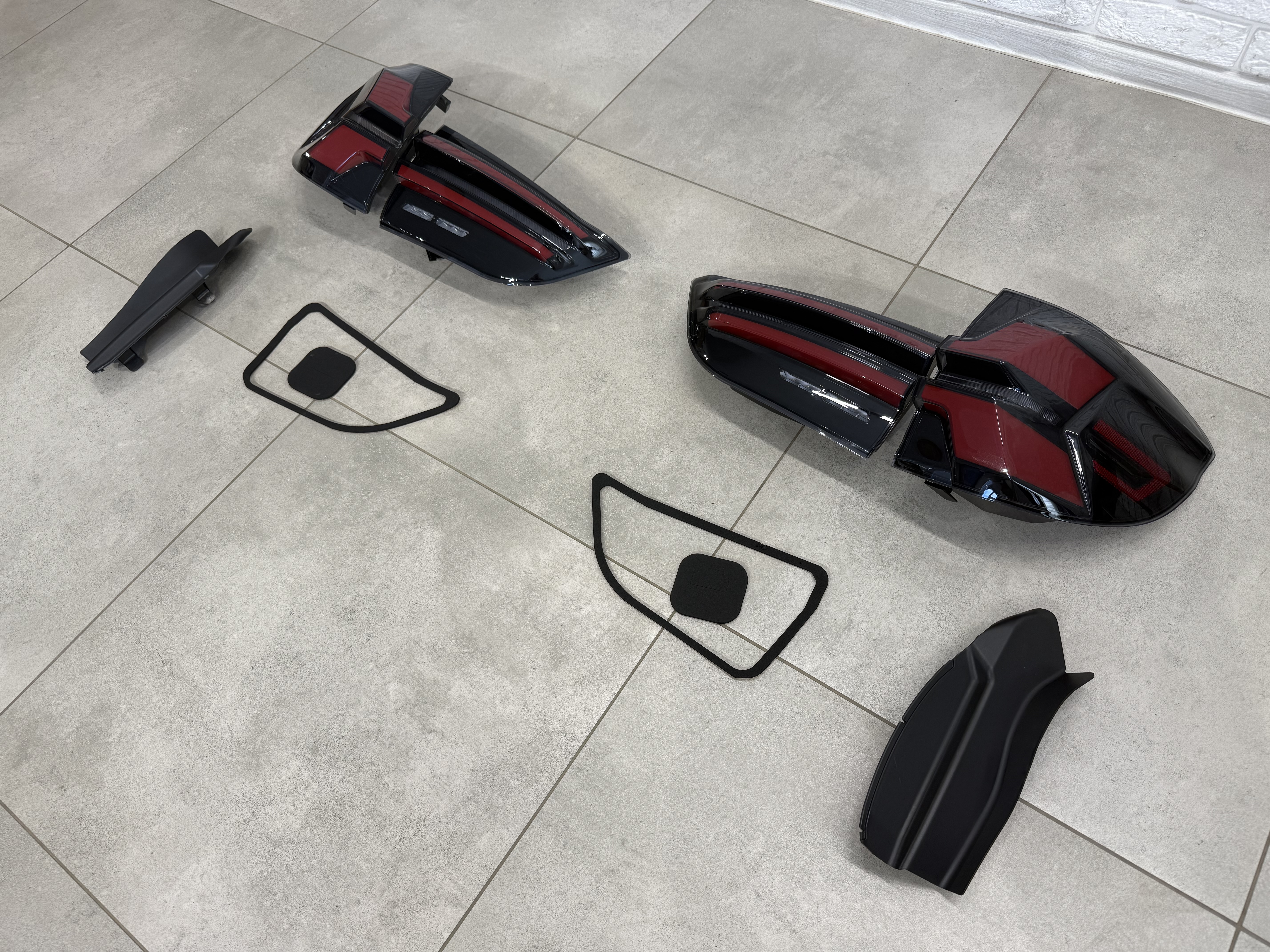 Задні LED ліхтарі в стилі G05 LCI для BMW F15 2013-2018, комплект 4шт. 5