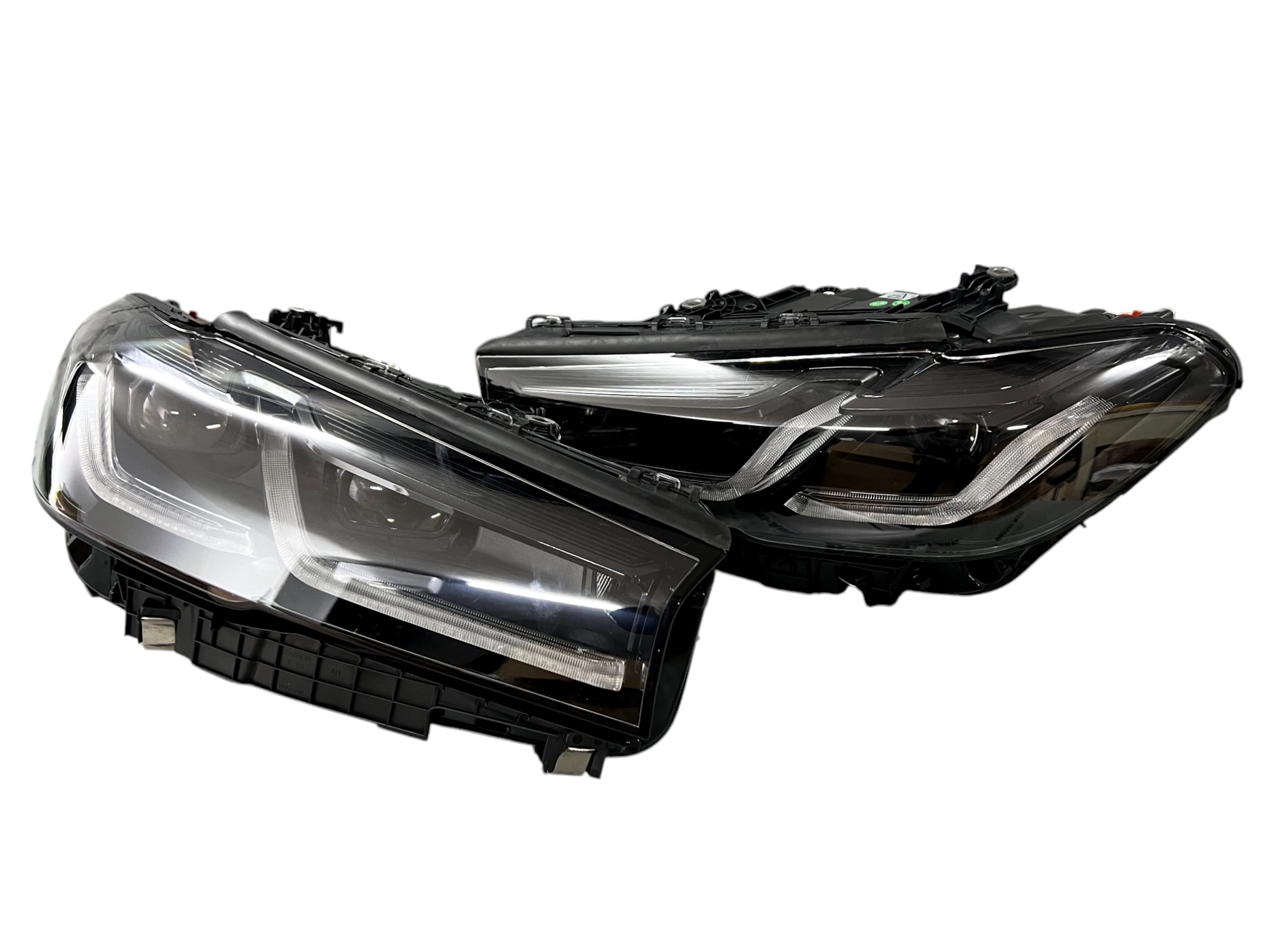 Передні фари (в стилі LCI Full Led Shadow) на BMW 5 Series G30 / G31 2017-2020 року 5