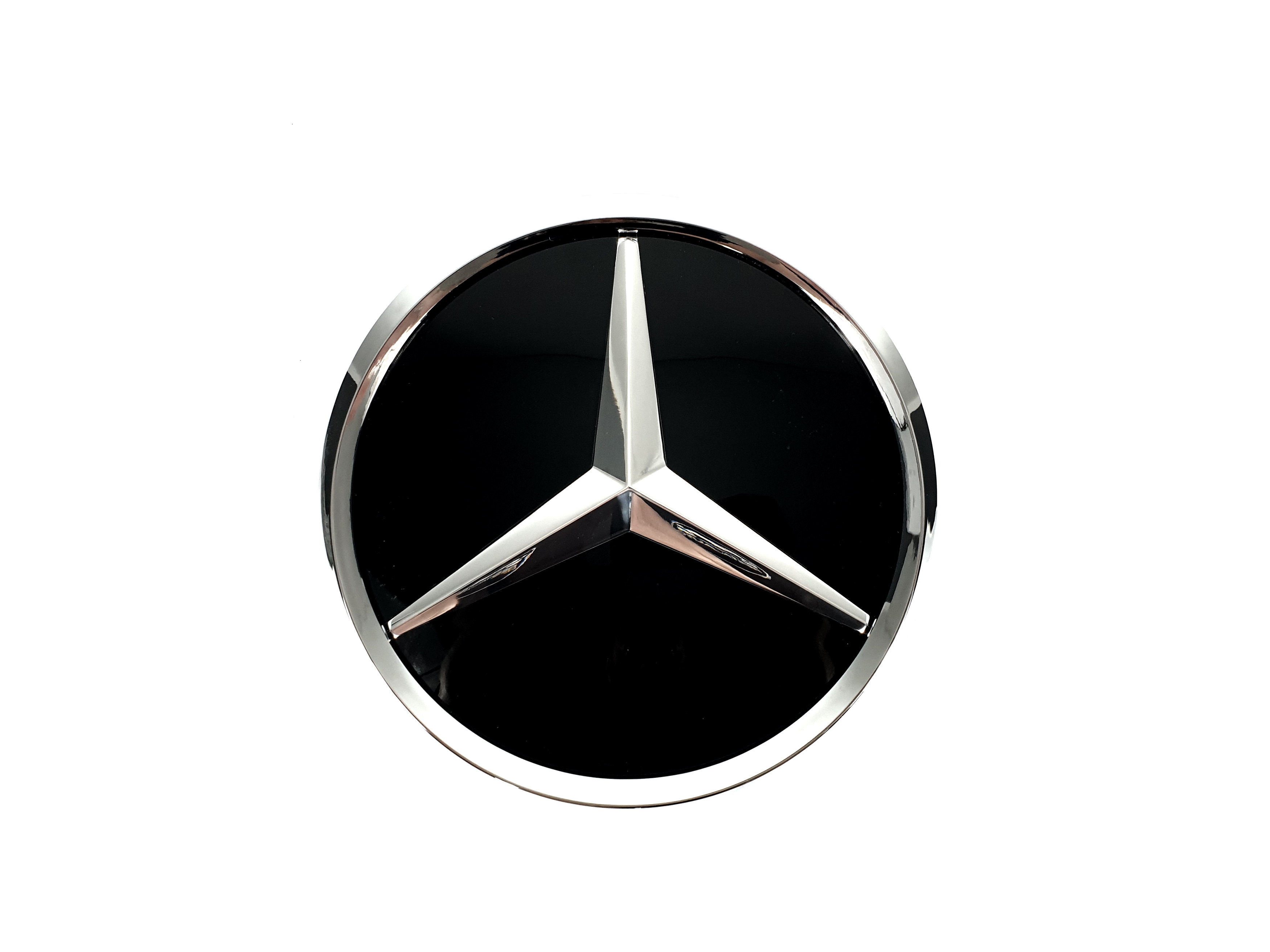 Логотипи Chrome скляний (муляж дистроніка) на Mercedes-Benz S-Class Coupe C217 2015-2017 року