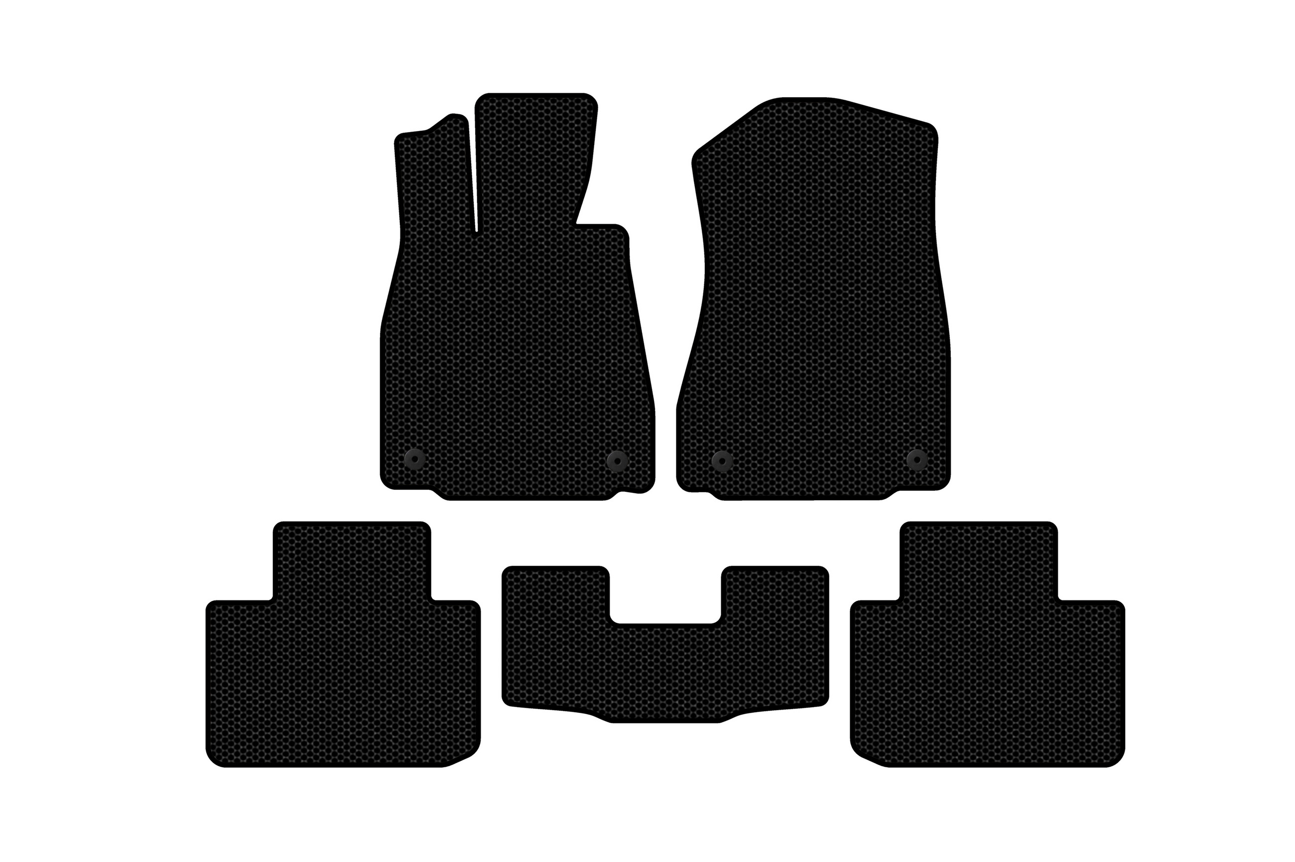 Гумові килимки Carsuit (2WD, чорні)