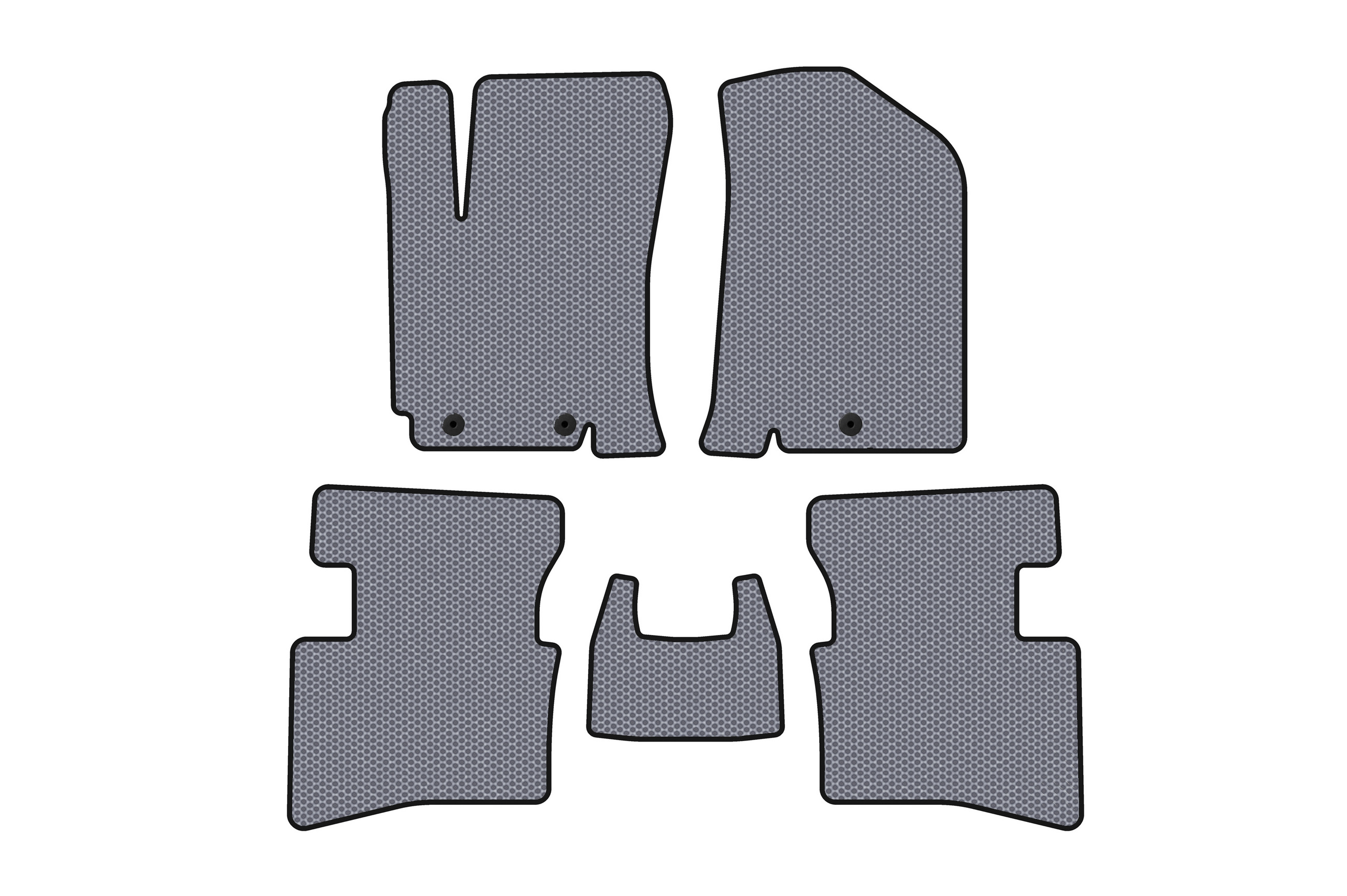 Гумові килимки Carsuit V2 (Сірий)