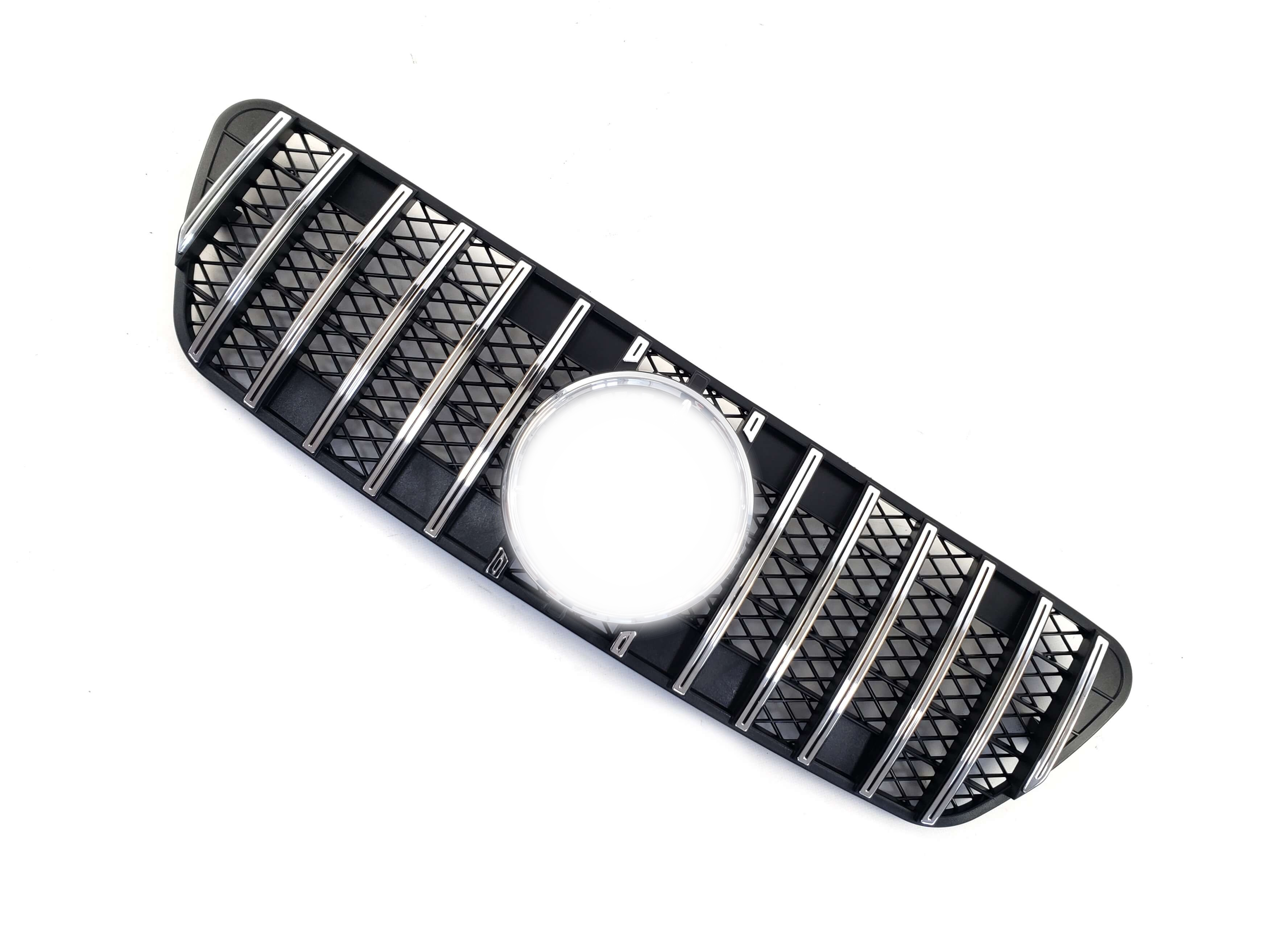 Решітка радіатора Chrome Black GT на Mercedes-Benz ML-Class W163 1997-2005 року 3