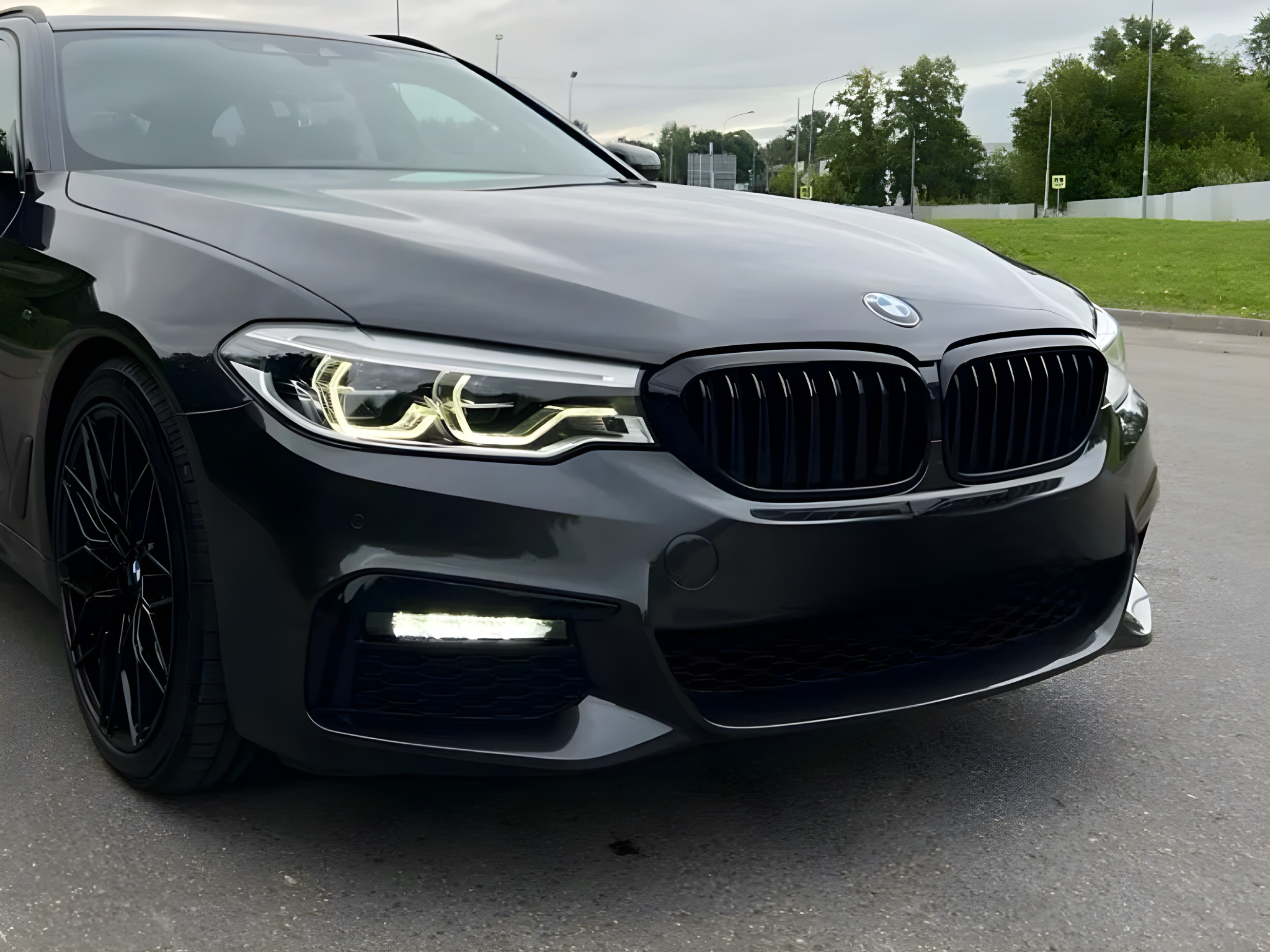DRL ходові вогні BMW 5 series G30 G31 2016-2020, комплект 2шт. 2