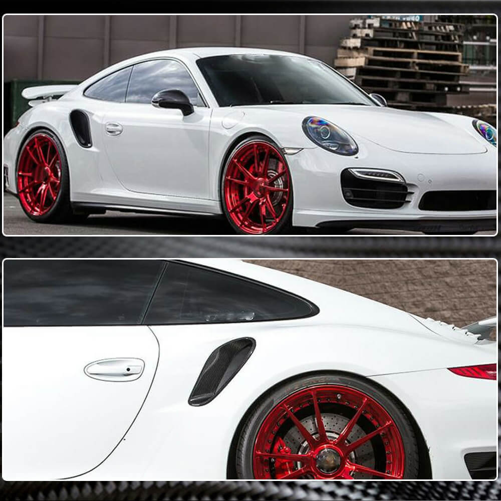 Накладки на задні крила (для Turbo S 2014-2016, Карбон) 4