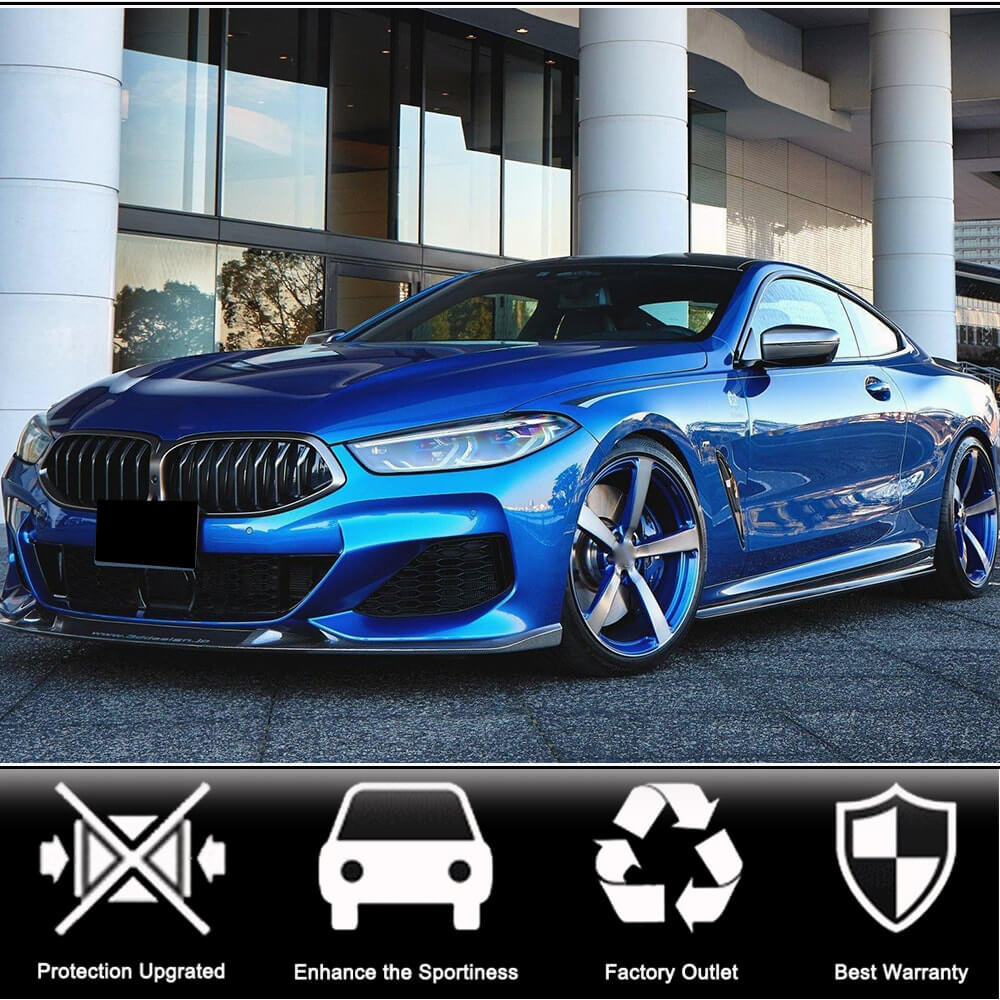Накладки на пороги (для G14/G15 M-Sport, Карбон) 2