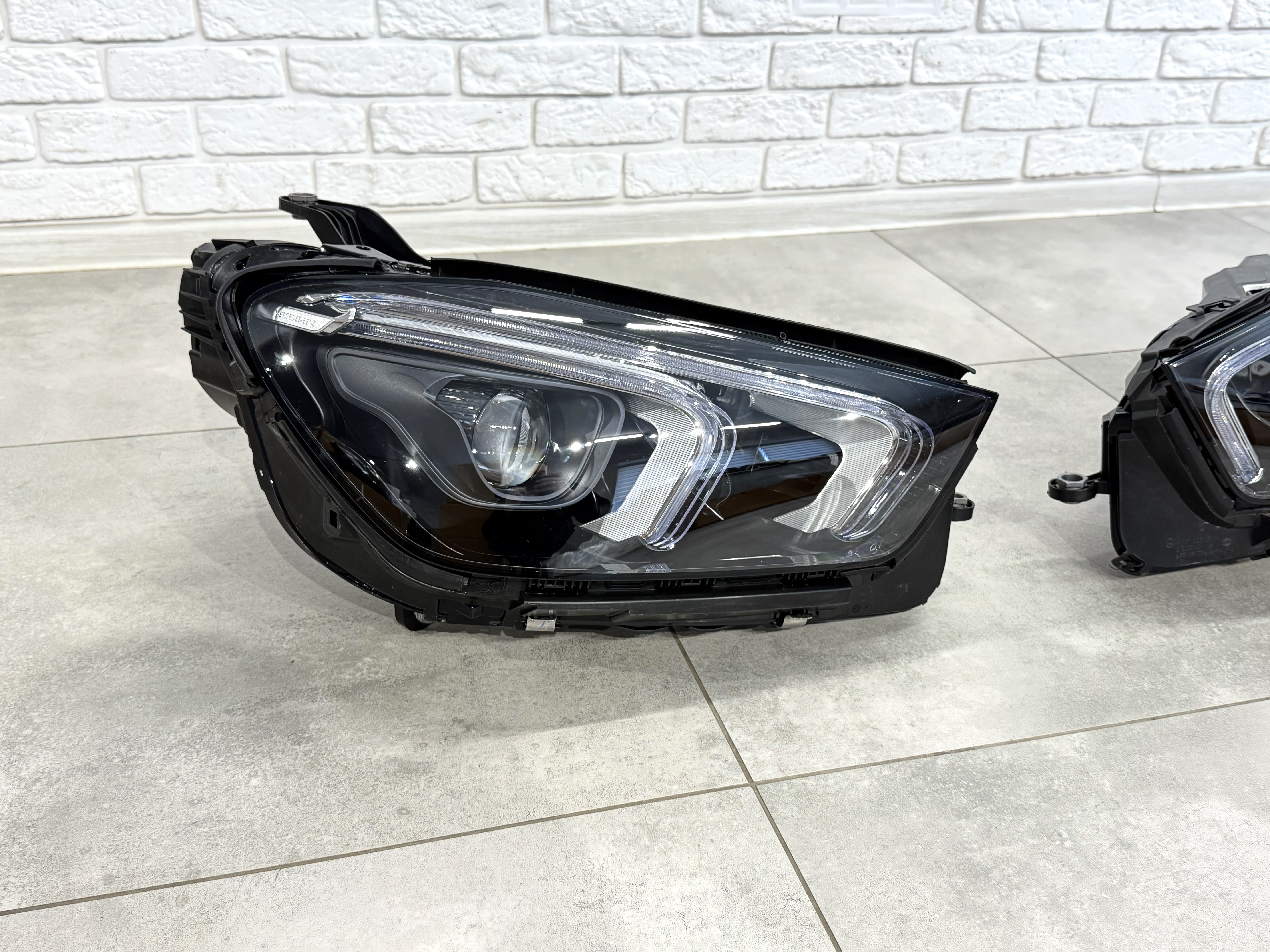 Фари Full LED Mercedes GLE-Class W167 C167 2019-2022 комплектні з блоками 2шт. 3