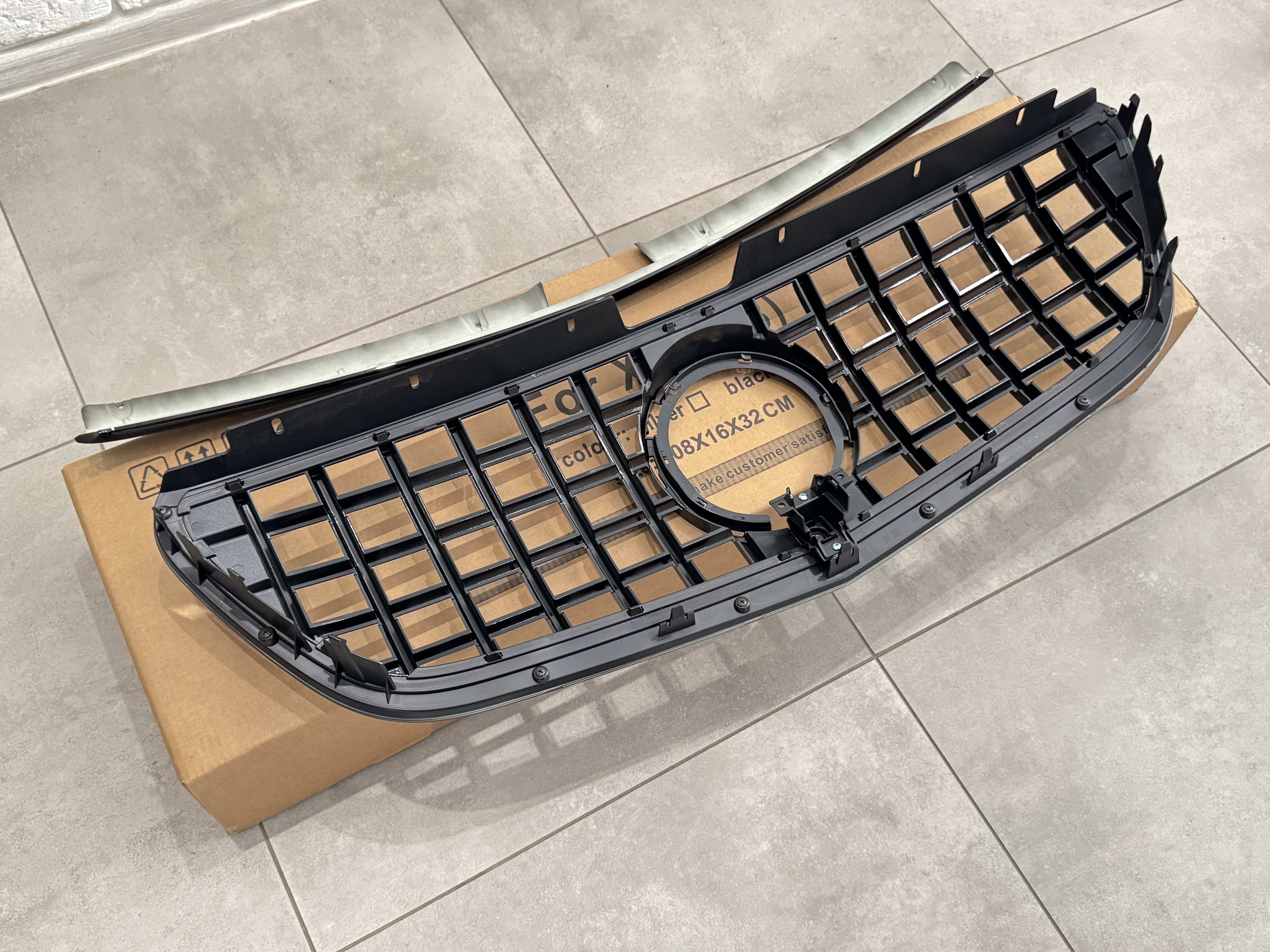 Решітка радіатора GT BLACK Mercedes Benz Vito W447 2020-2023 2