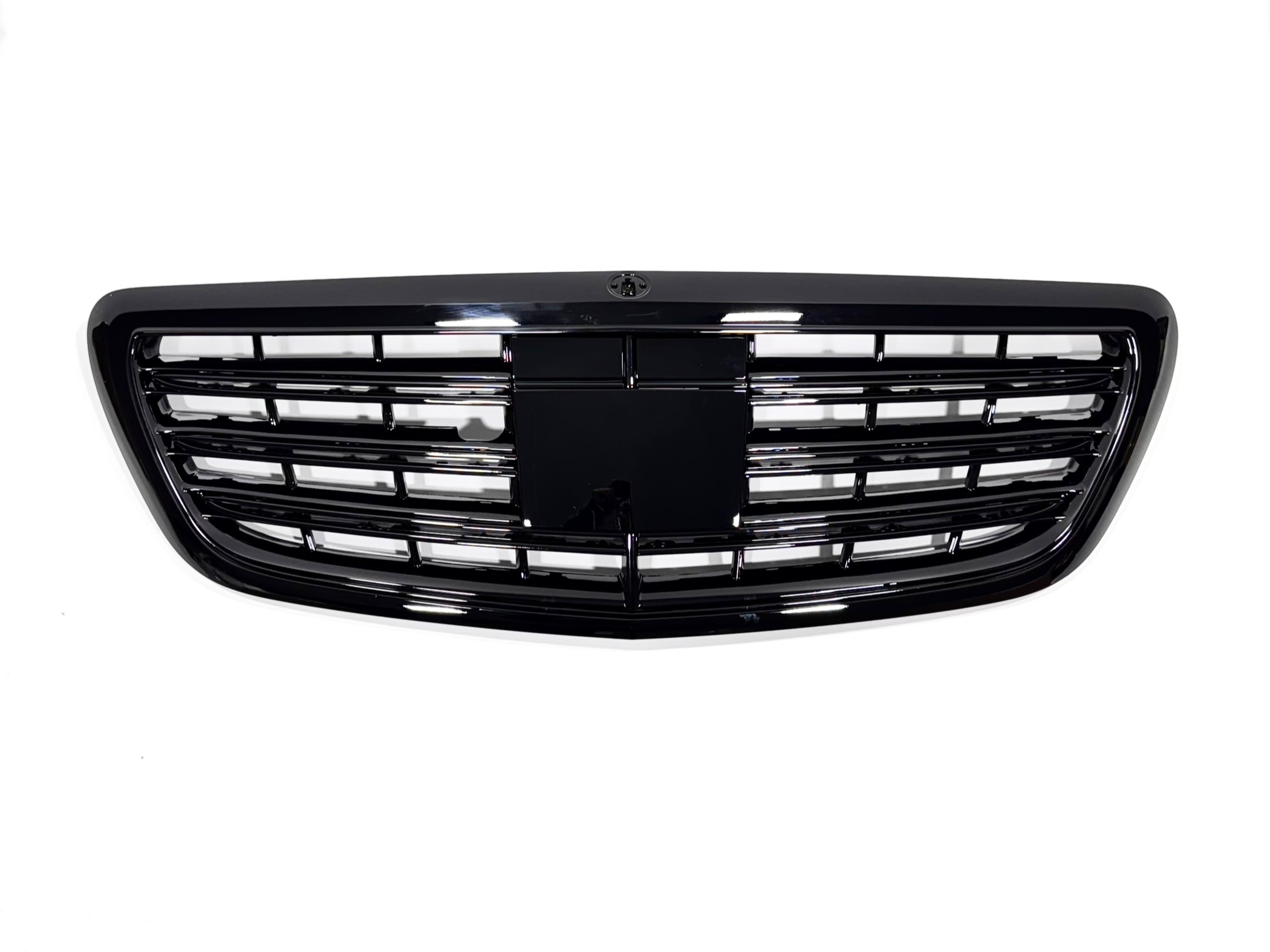 Решітка радіатора без радару BLACK ДЛЯ AMG для Mercedes-Benz S-class W222 2013-2020 5