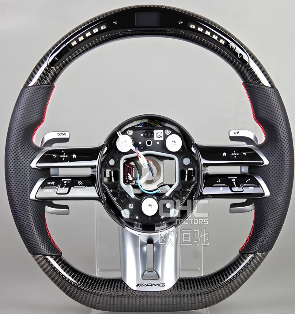 Кермо AMG 2021-Style (Карбон, LED, 4pin)