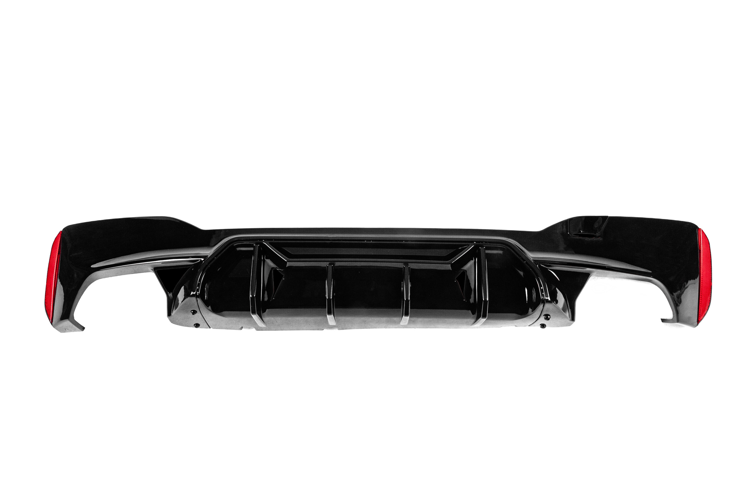 Дифузор заднього бампера CS-Syle (для M-Sport/M5 F90, ABS) 2