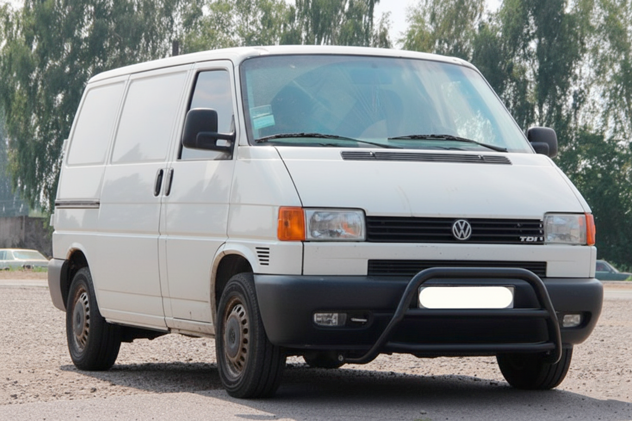 Кенгурятник WT022 Black (нерж) 2