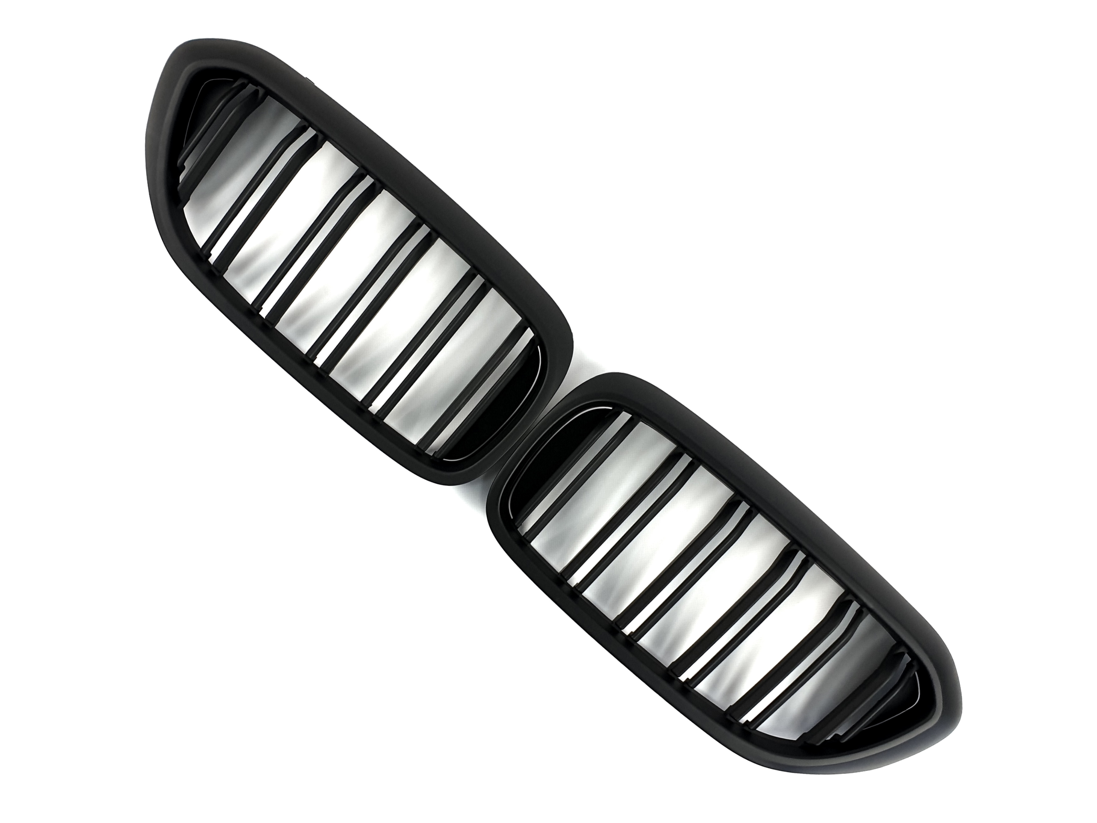 Ніздрі Чорний мат (Подвійні M-Look) на BMW 5 Series G30 / G31 2017-2020 року 3