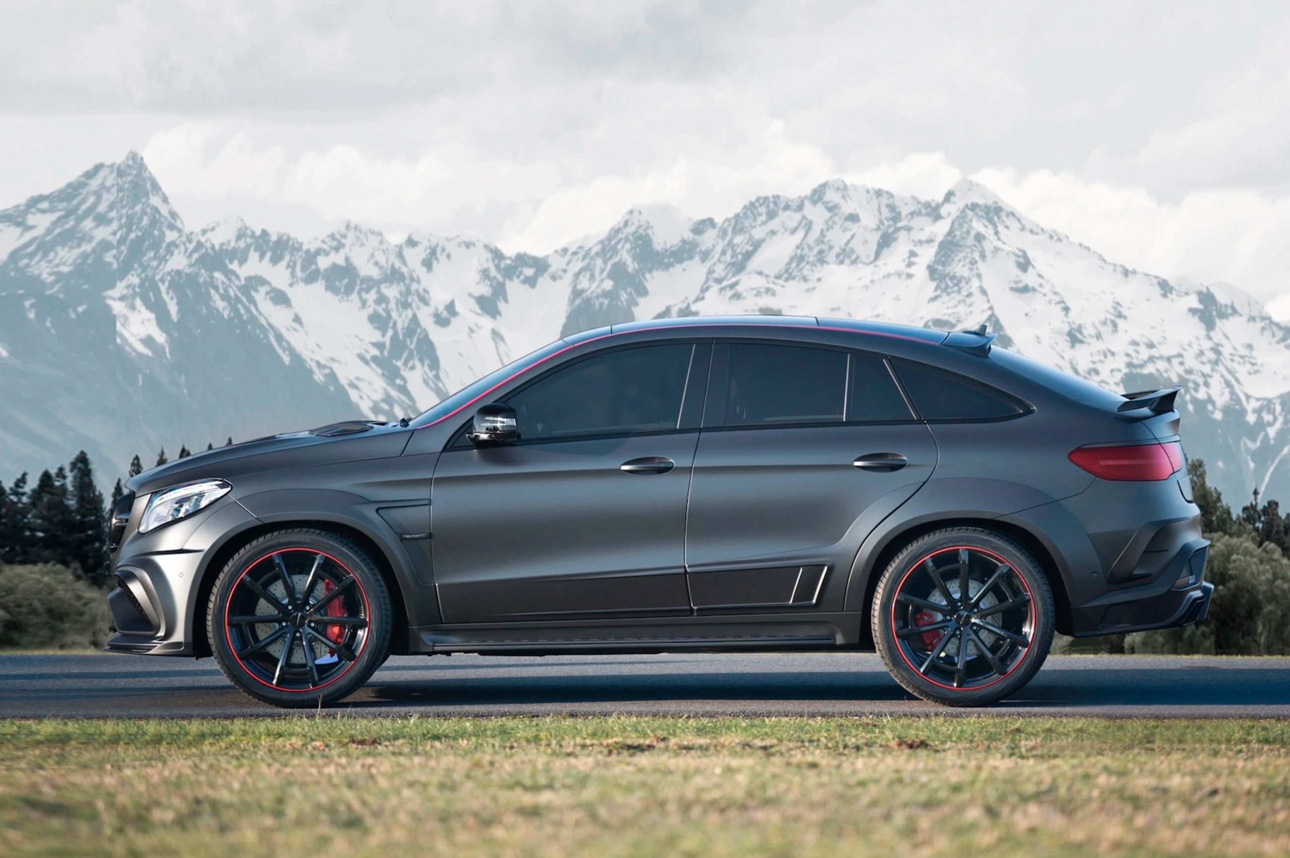 Комплект обвісів MNSR Carbon V1 (для GLE63) 4