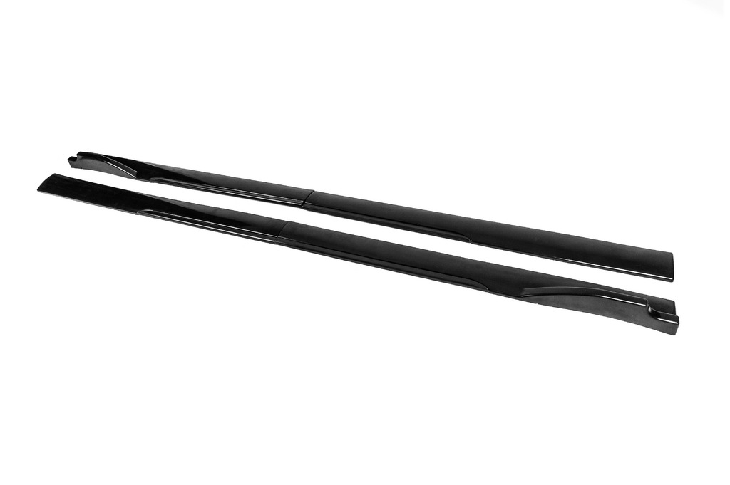 Універсальні накладки на бокові пороги Niken Black (ABS) (4шт) 2