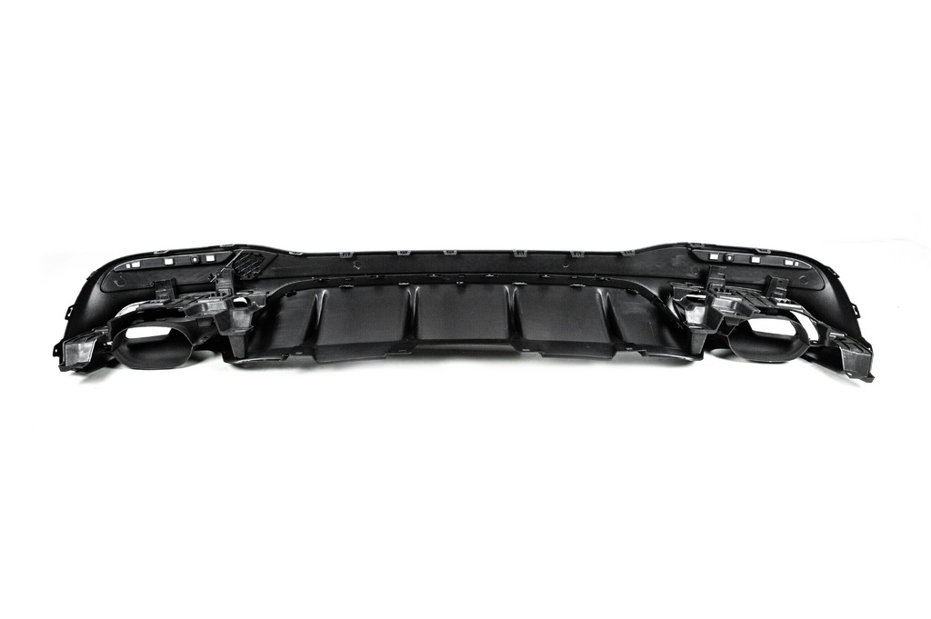 Задній дифузор GLS63 AMG (з насадками Black) 4