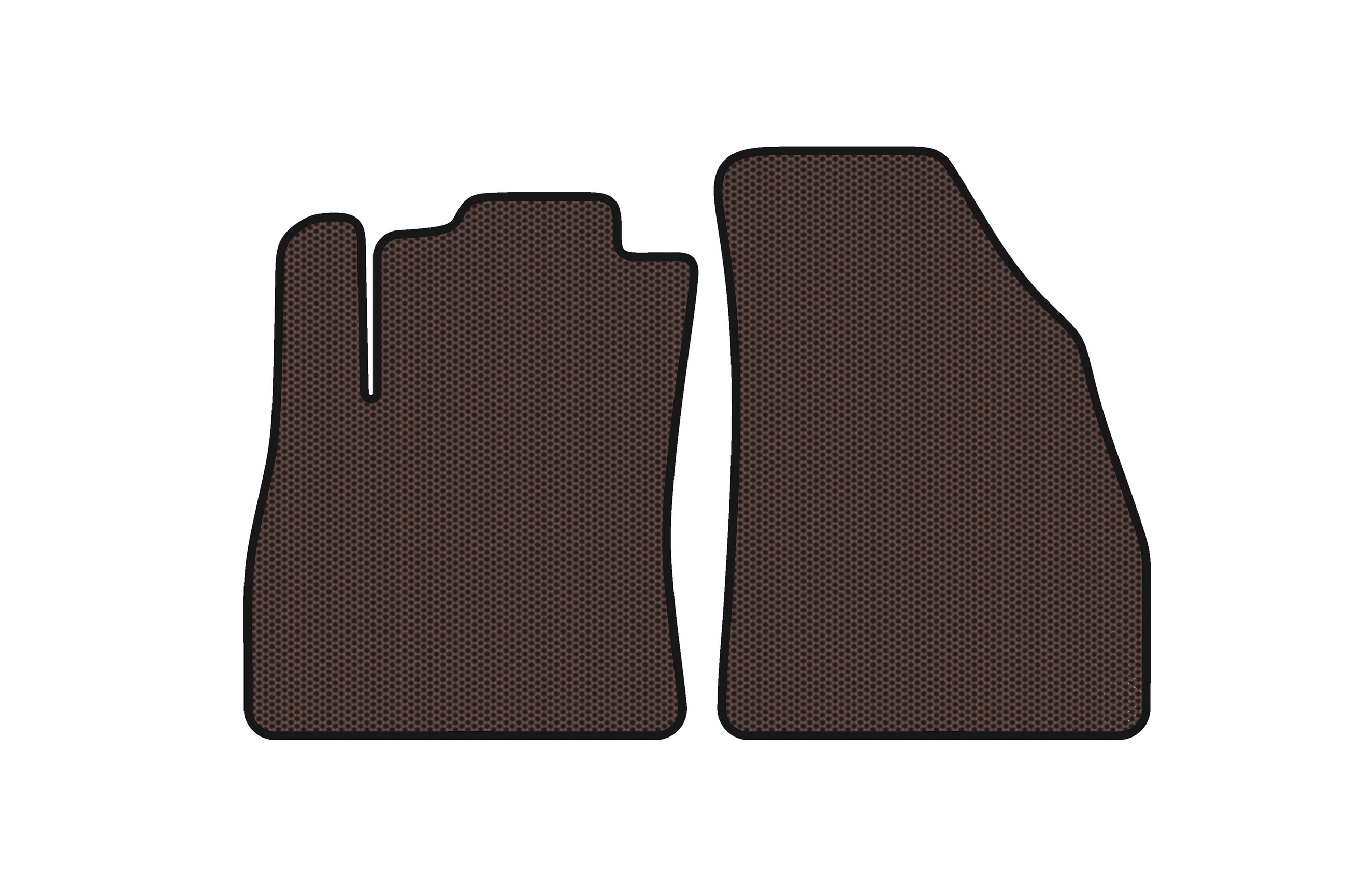 Передні гумові килимки Carsuit (Коричневий)
