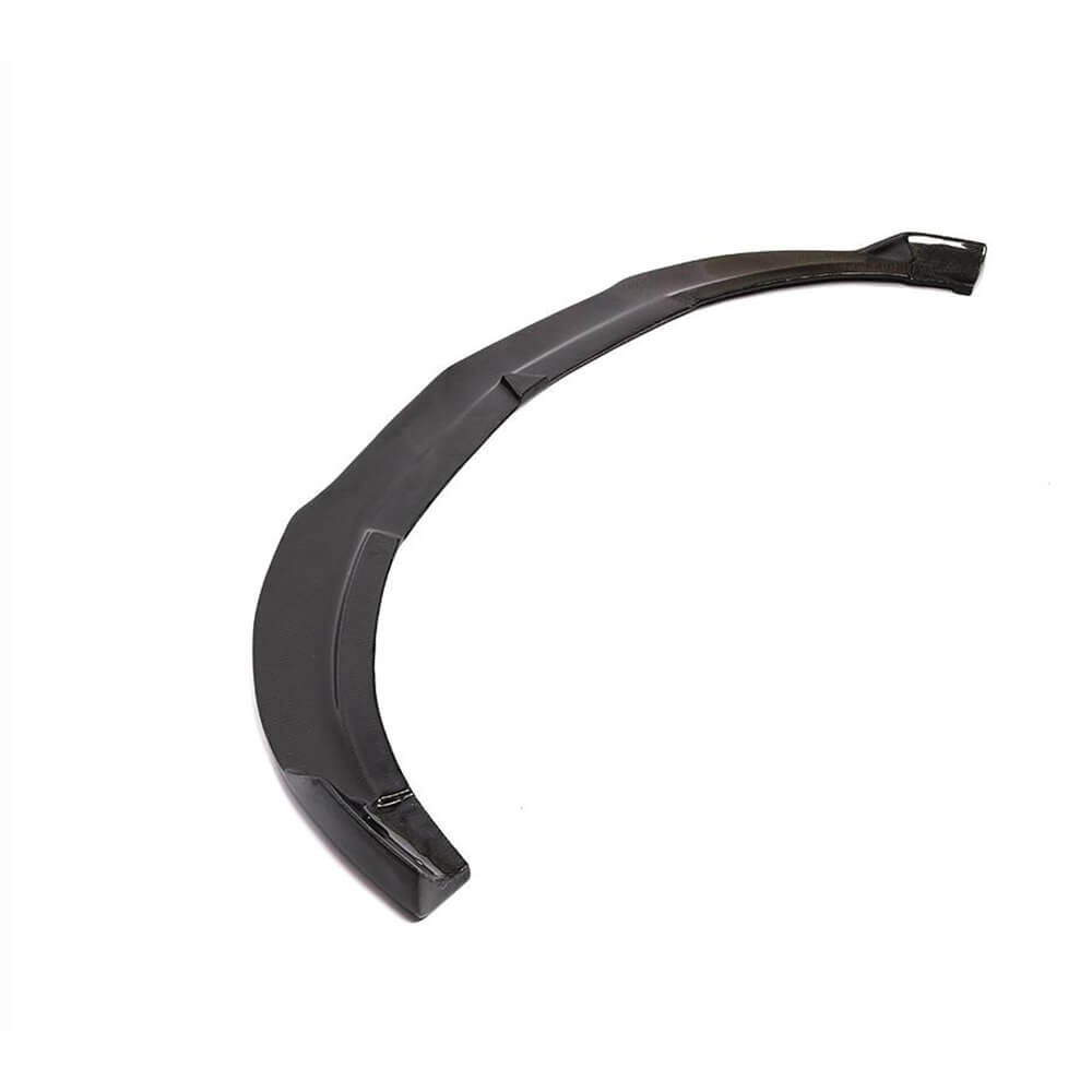 Накладка на передній бампер Lip V1 (для AMG-Line / A45 AMG HB 2013-2015, Карбон) 4