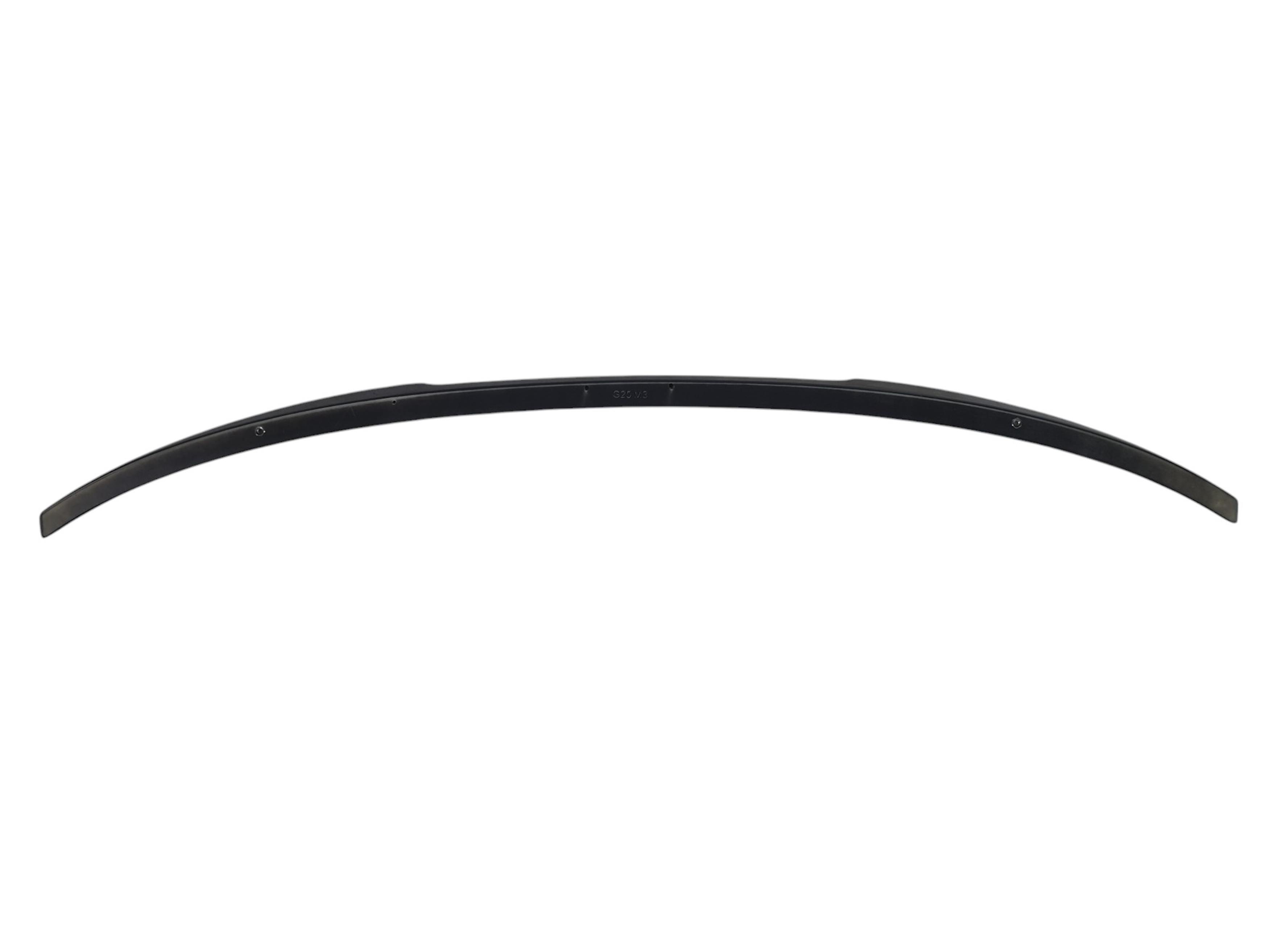 Спойлер Чорний глянець (стиль M3 G80) на BMW 3 Series G20 / G21 2018-2022 року 3