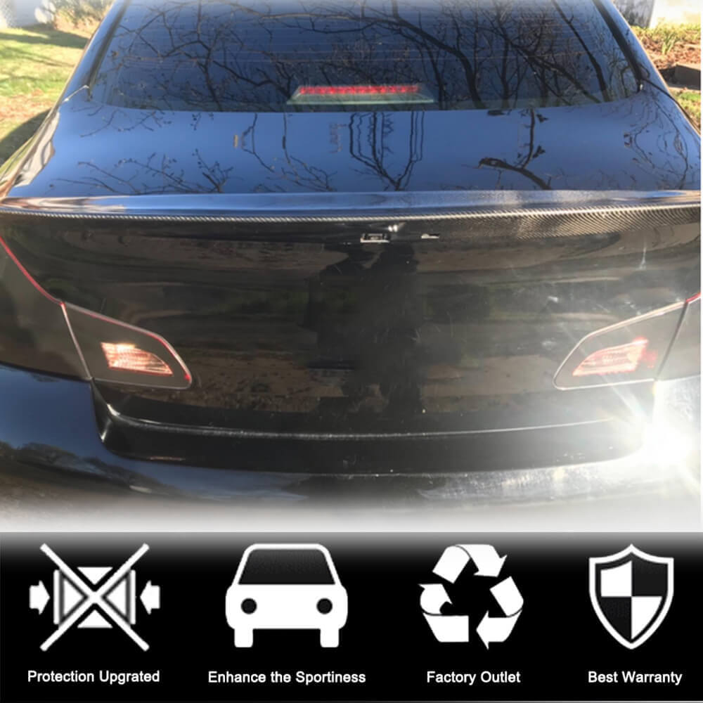 Спойлер SD V1 (для G37 2009-2013, G25 2011-2012, Карбон) 3
