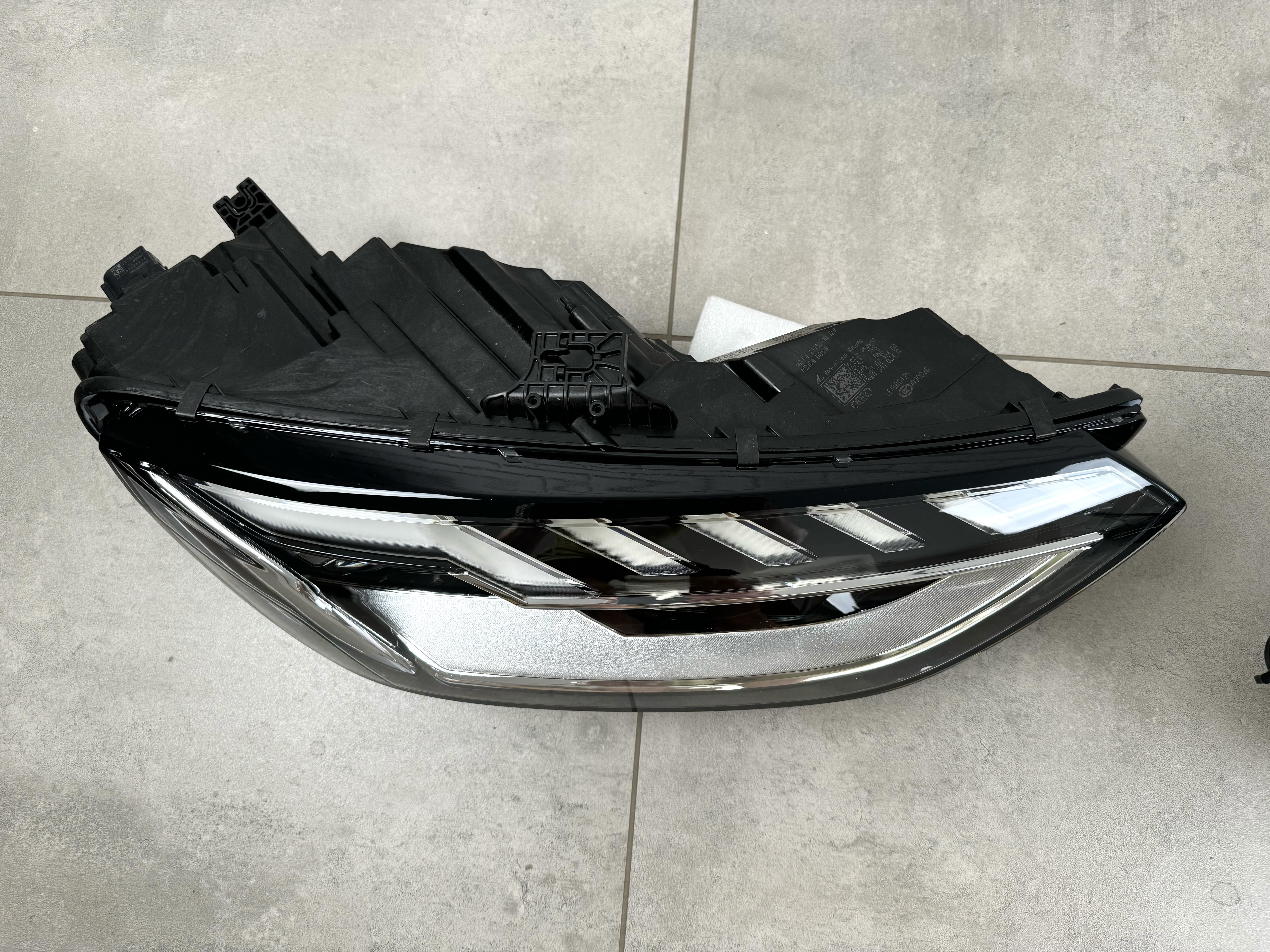 Фари LED для AUDI A4 B9 рестайлінг 2019-2024 2шт. комплектні з блоками 6