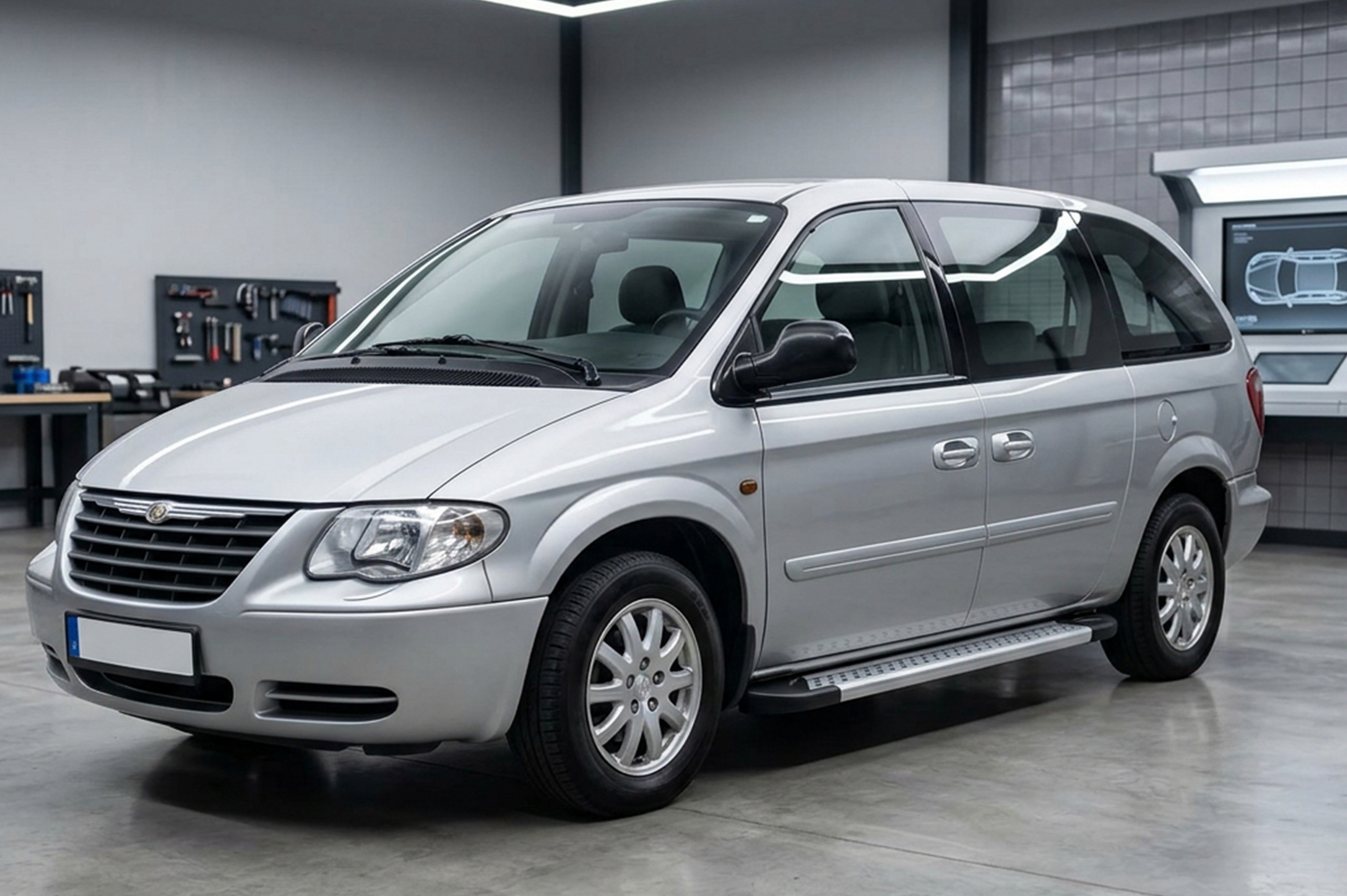 Бокові пороги New Vision Grey (2 шт., алюміній)