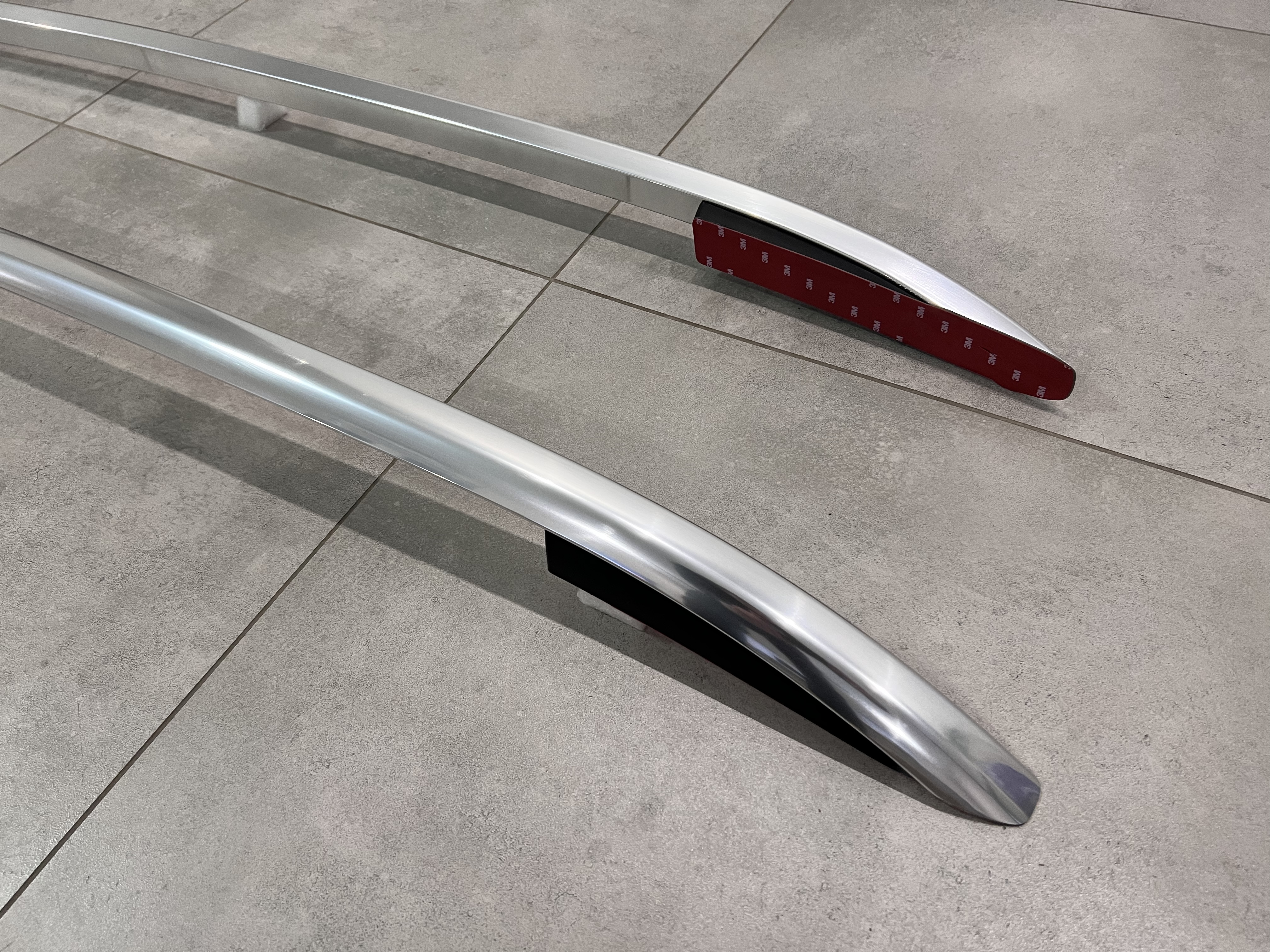 Рейлінги на дах OEM Porsche Cayenne 958/Volkswagen Touareg 2010-2018 алюміній 2шт. колір срібло 6