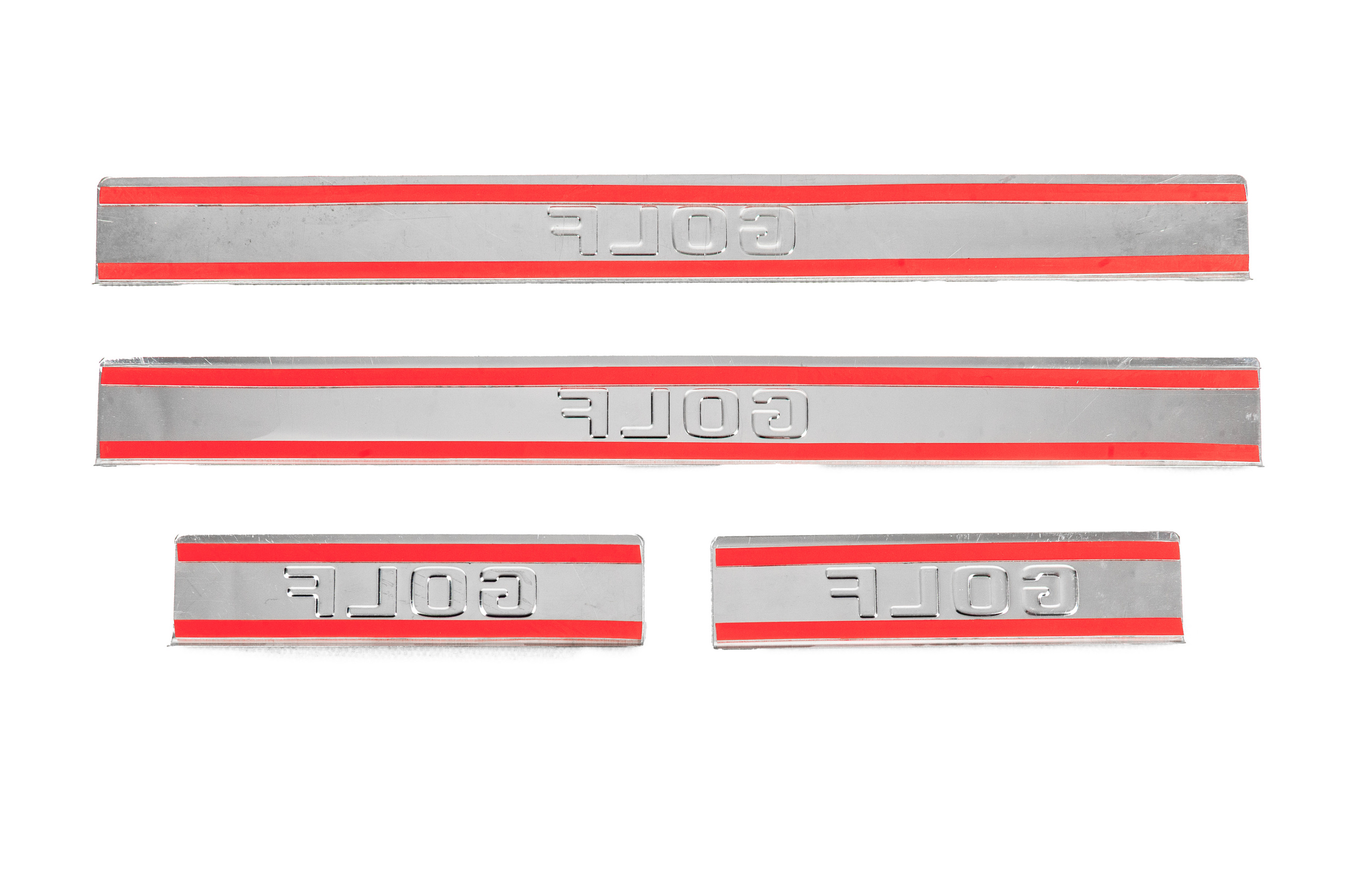 Накладки на зовнішні пороги Carmos (4шт, нерж.) 4