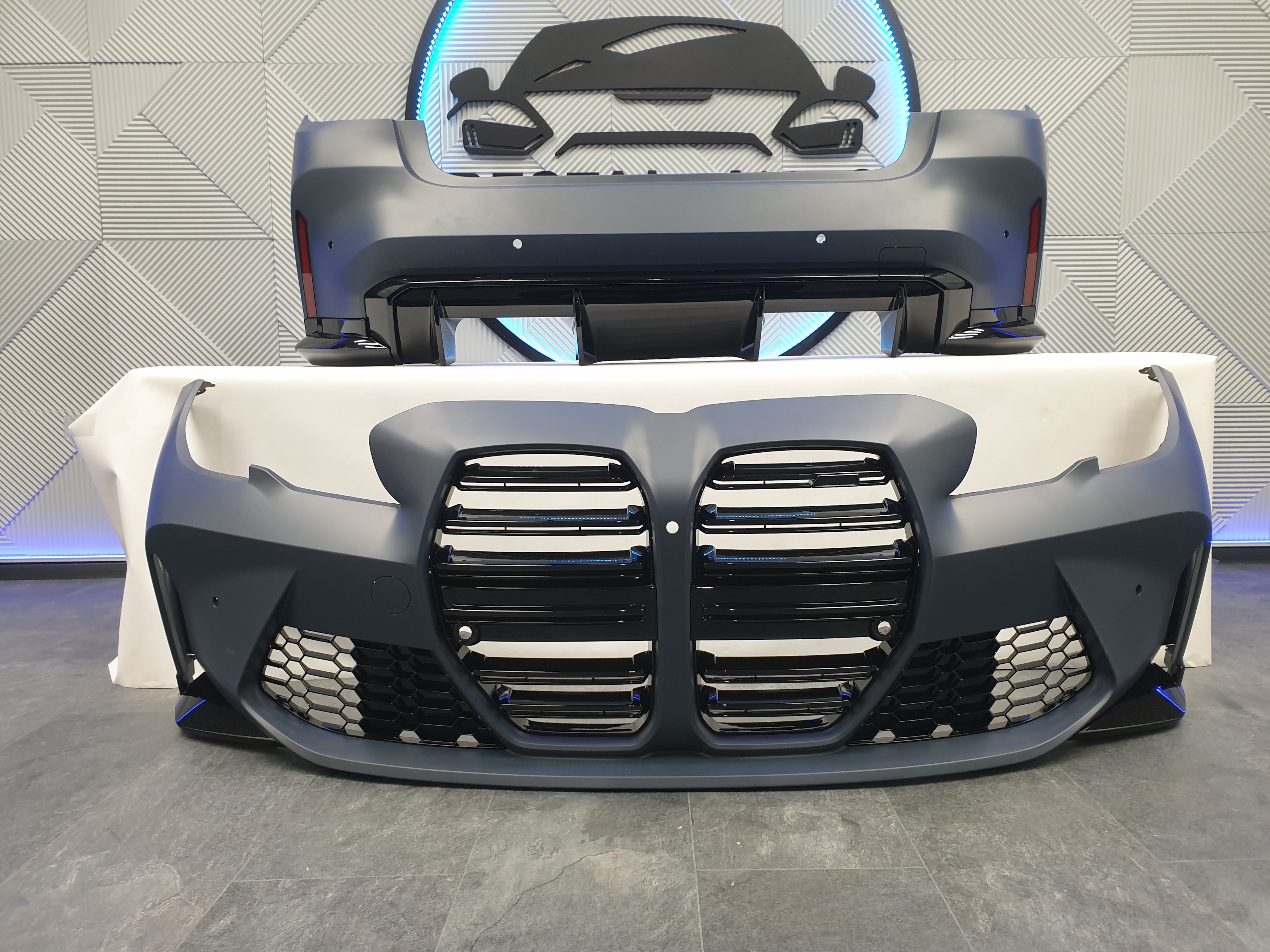 Комплект обвісів (стиль M3 G80) на BMW 3 Series G20 / G21 2018-2022 року 6