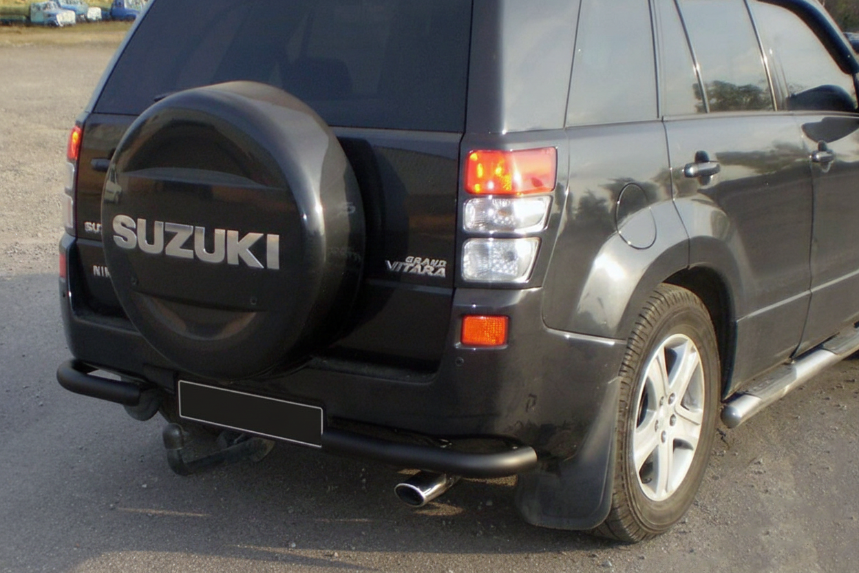 Задній захист AK003 Black (нерж) 2