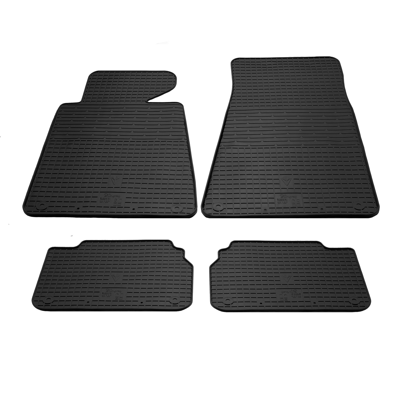 Гумові килимки (4 шт, Stingray Premium)