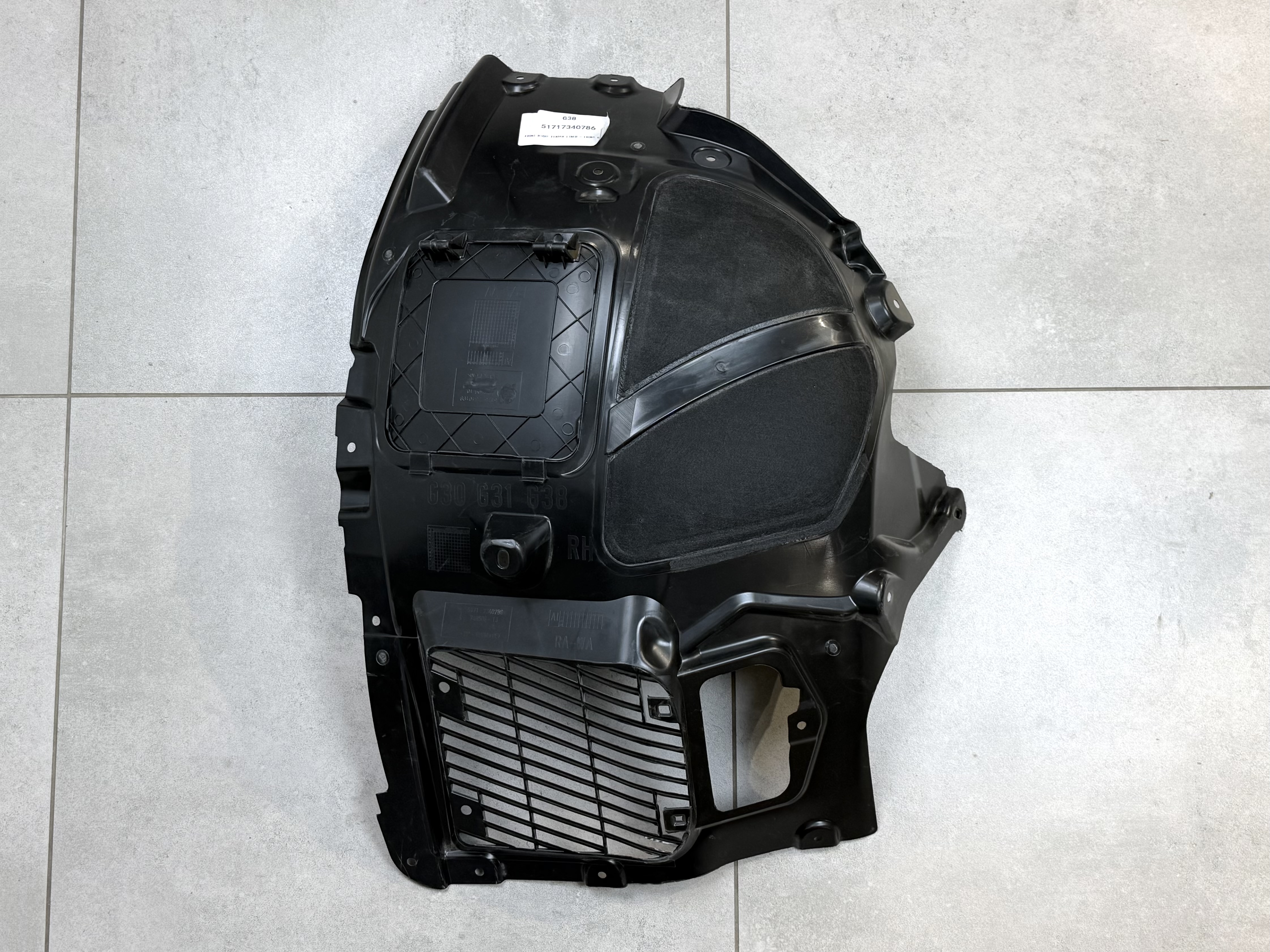 Підкрилок правий передній 51717340786 для BMW 5 series G30 G31 2017-2023 2