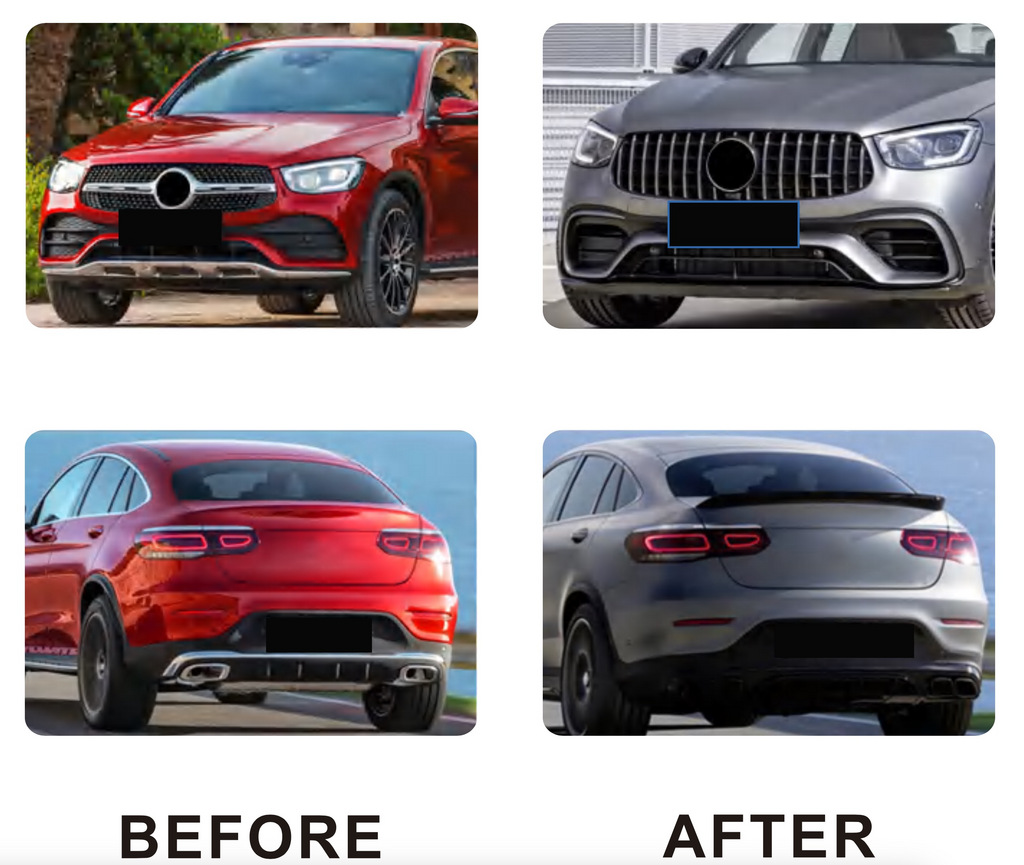 Комплект обвісів 2020-2022 (GLC63 AMG) 2