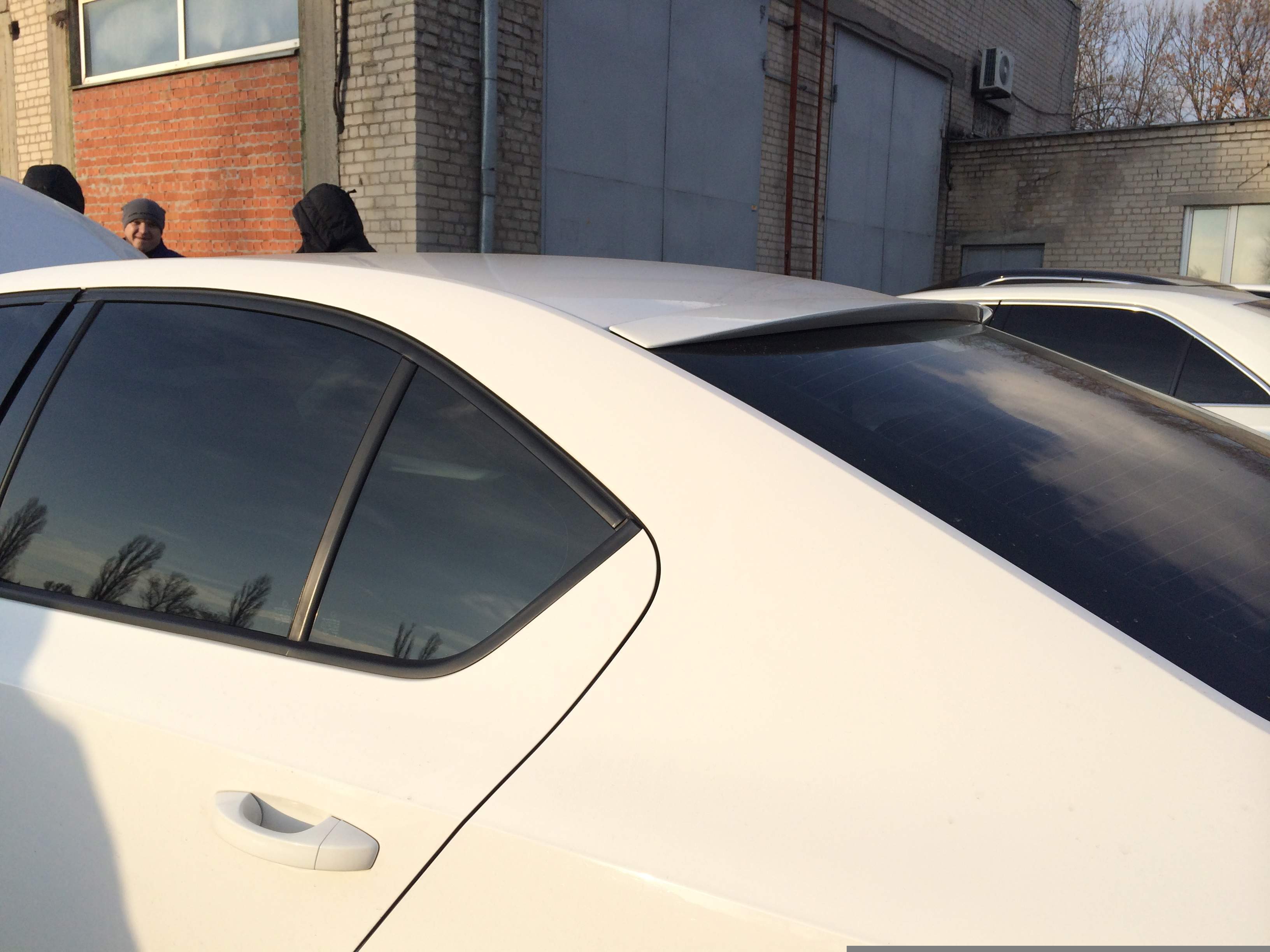 Козирок на скло Skoda Octavia A7 2013- (скловолокно) 4