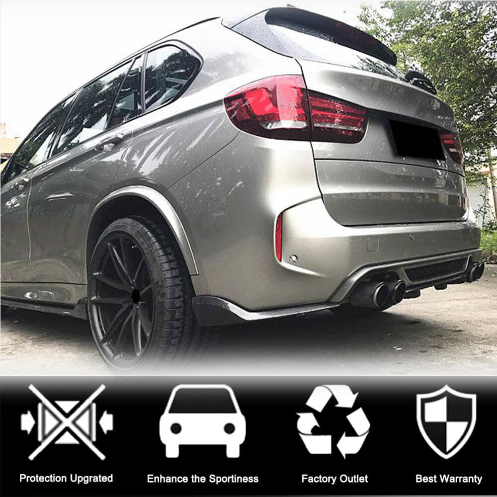 Дифузор заднього бампера V2 (для F86, Карбон) 2