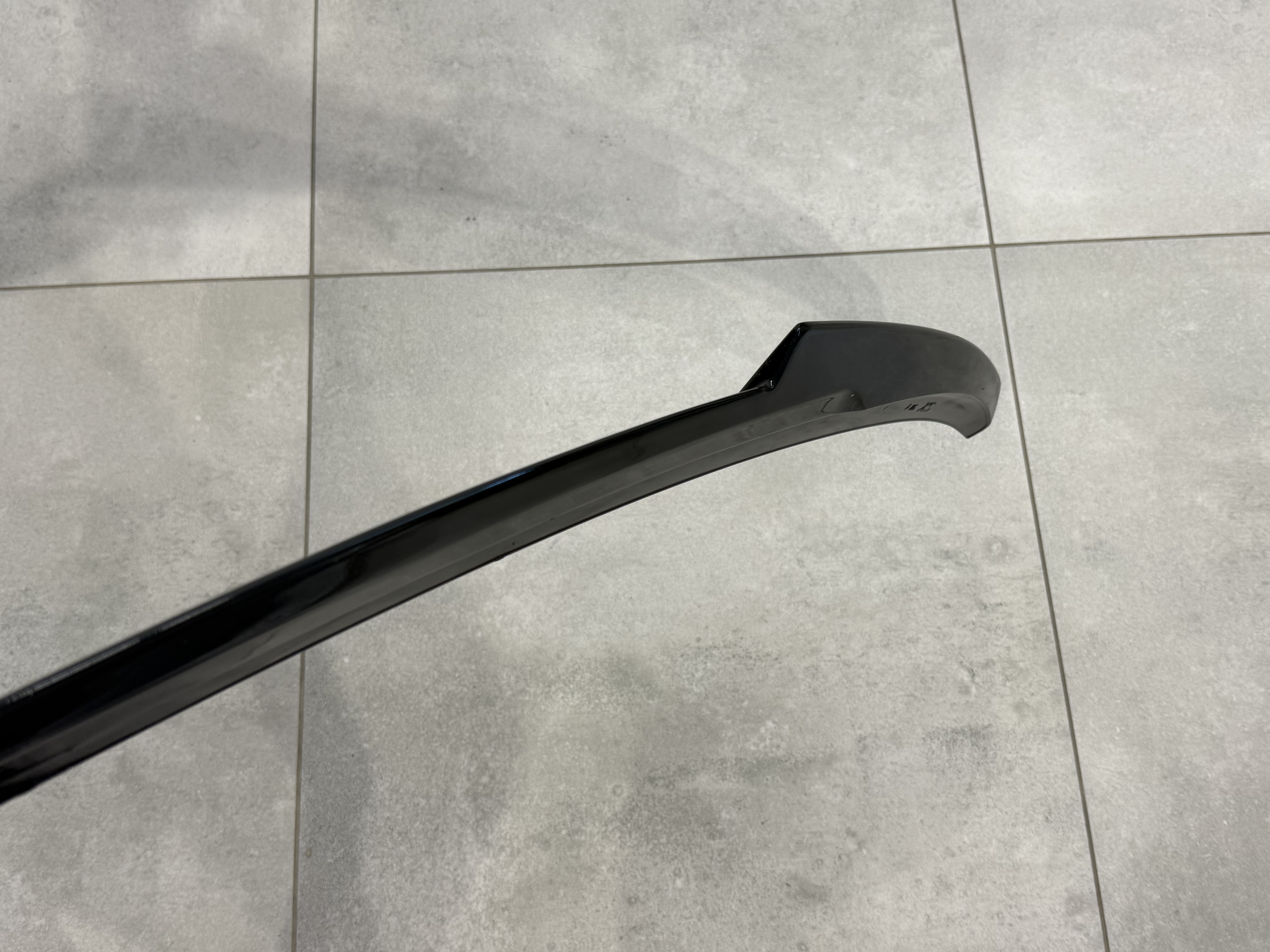 Спойлер ліп M4 BMW 4 series F32 2013-2020 ABS пластик, чорний глянець 5