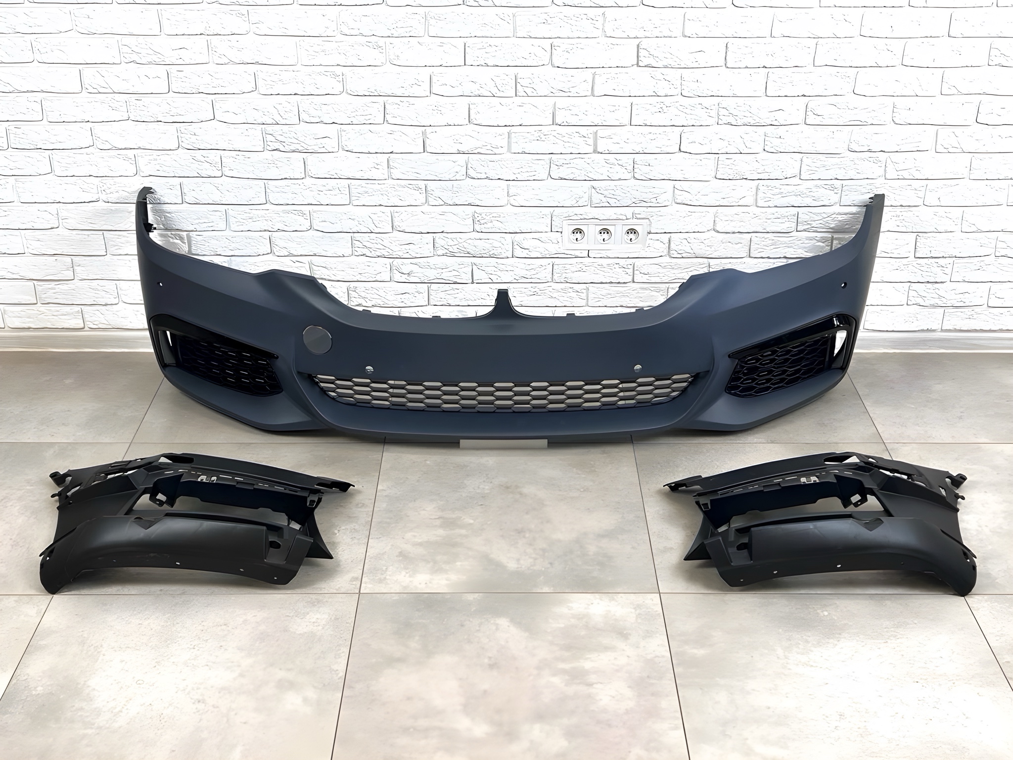 Бампер передній M Paket BMW 5 Series G30 G31 2017-2020 ДЛЯ АВТО БЕЗ DRL 6