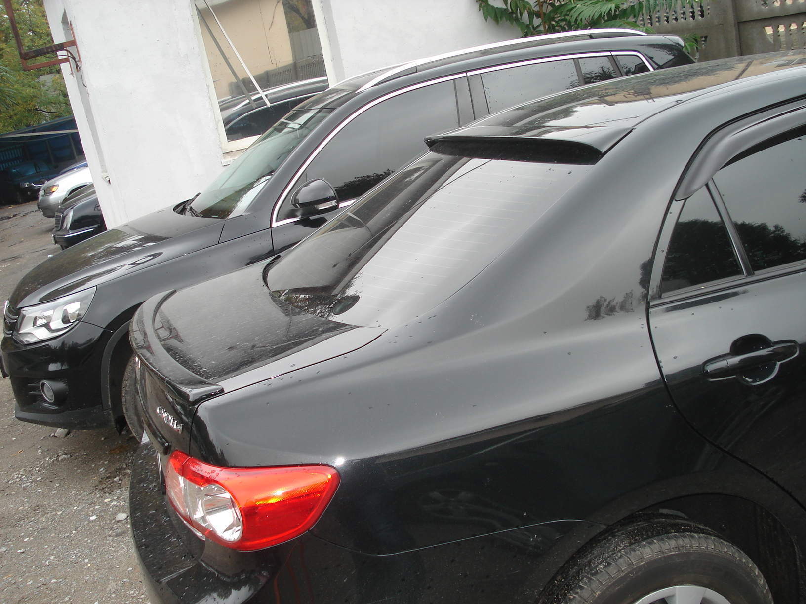 Спойлер ліп багажника Toyota Corolla 2007-2012 склопластик під фарбування 5