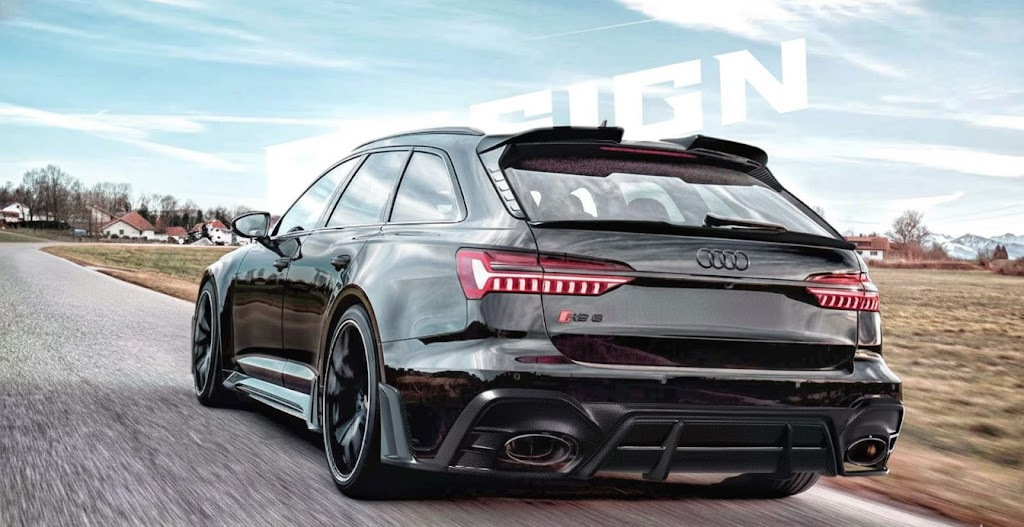 Комплект обвісів AE-Design Carbon (для RS6) 2