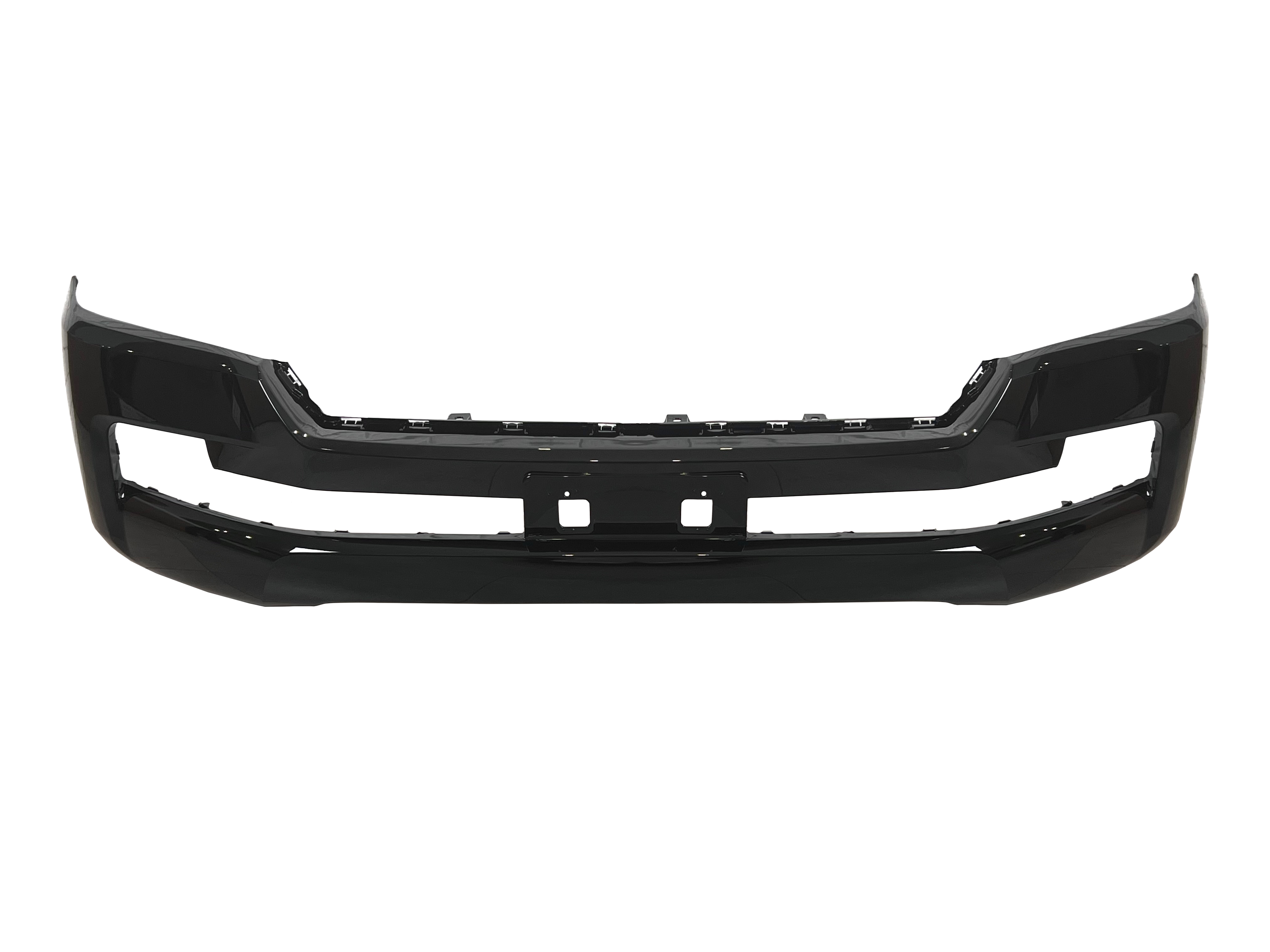 Бампер передній Toyota Land Cruiser 200 2015-2022, колір чорний 202 2