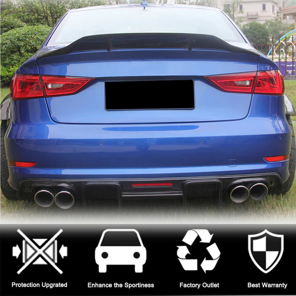 Спойлер V1 (для Sedan, Карбон) 3